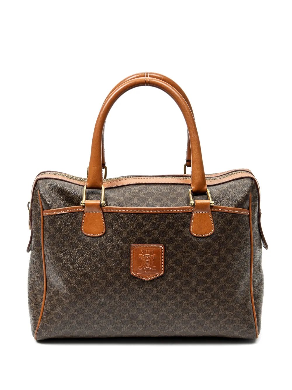 small Macadam leather-trim tote bag