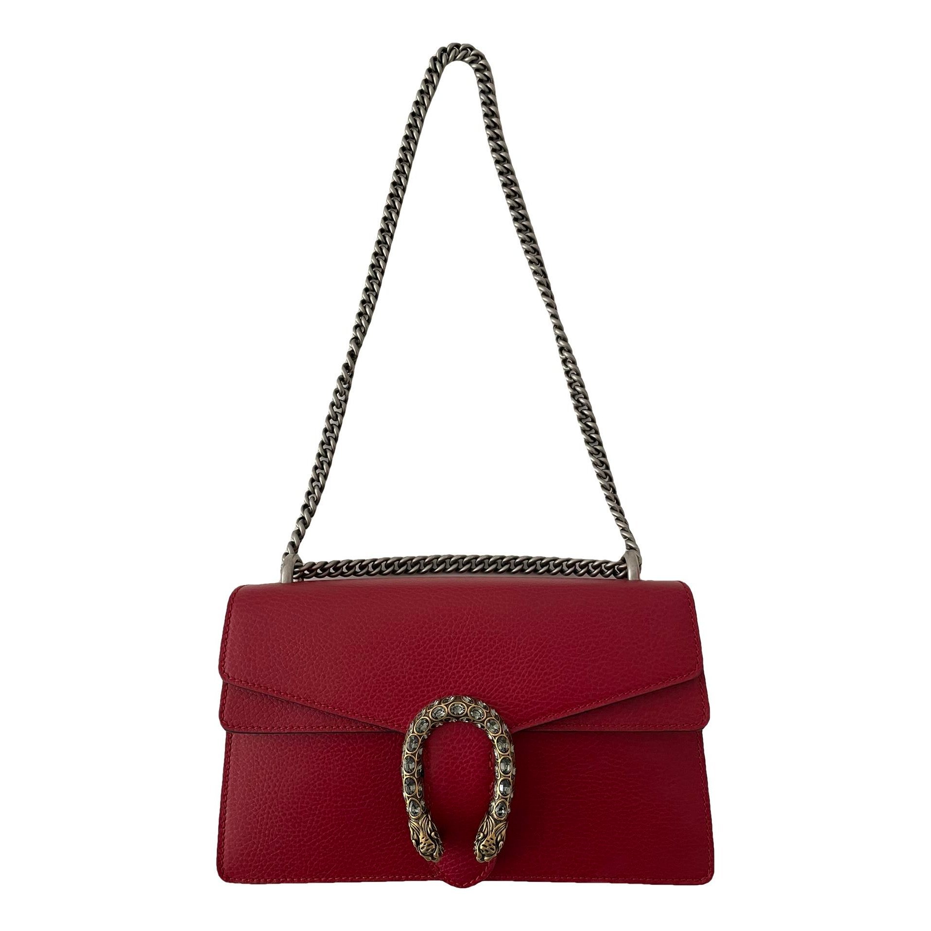 Dionysus leather clutch bag