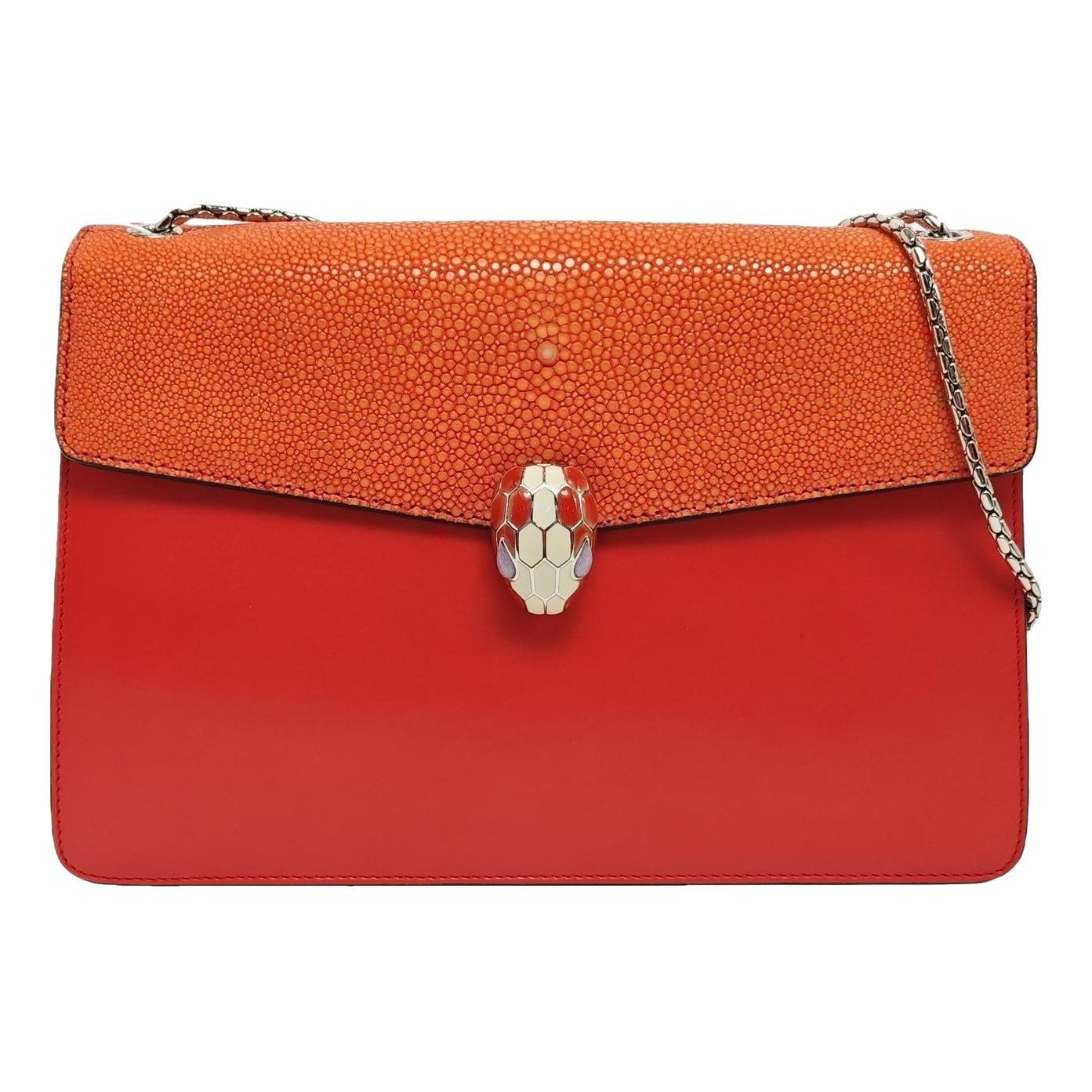 Leather handbag