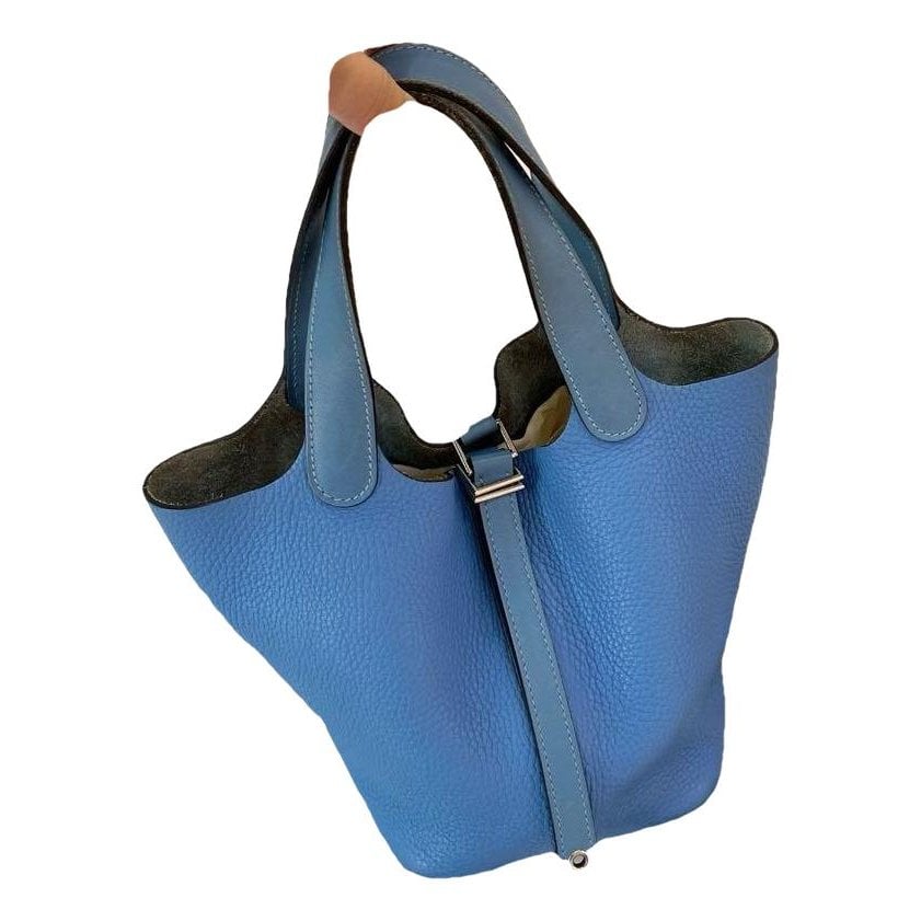 Picotin leather handbag