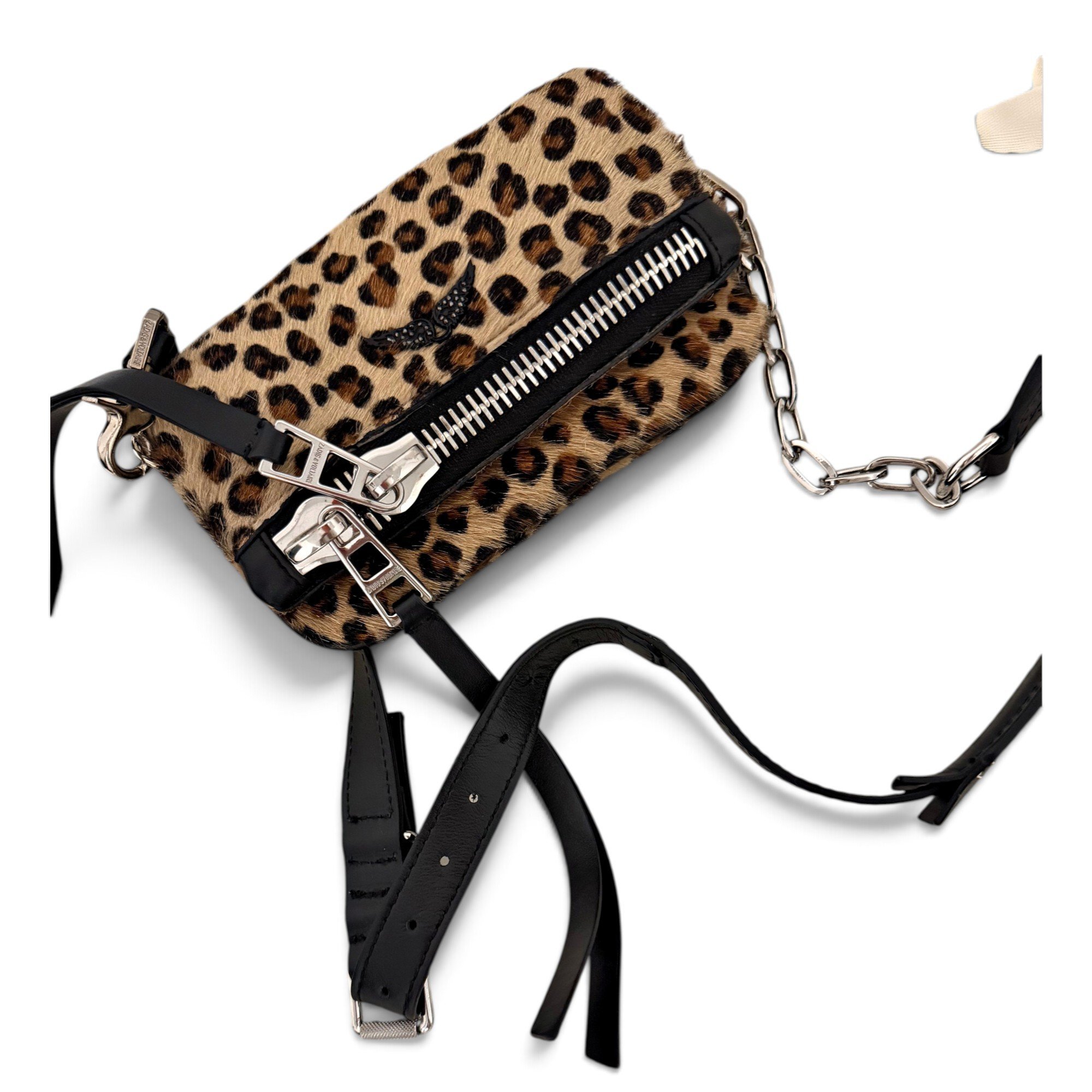 Leather crossbody bag