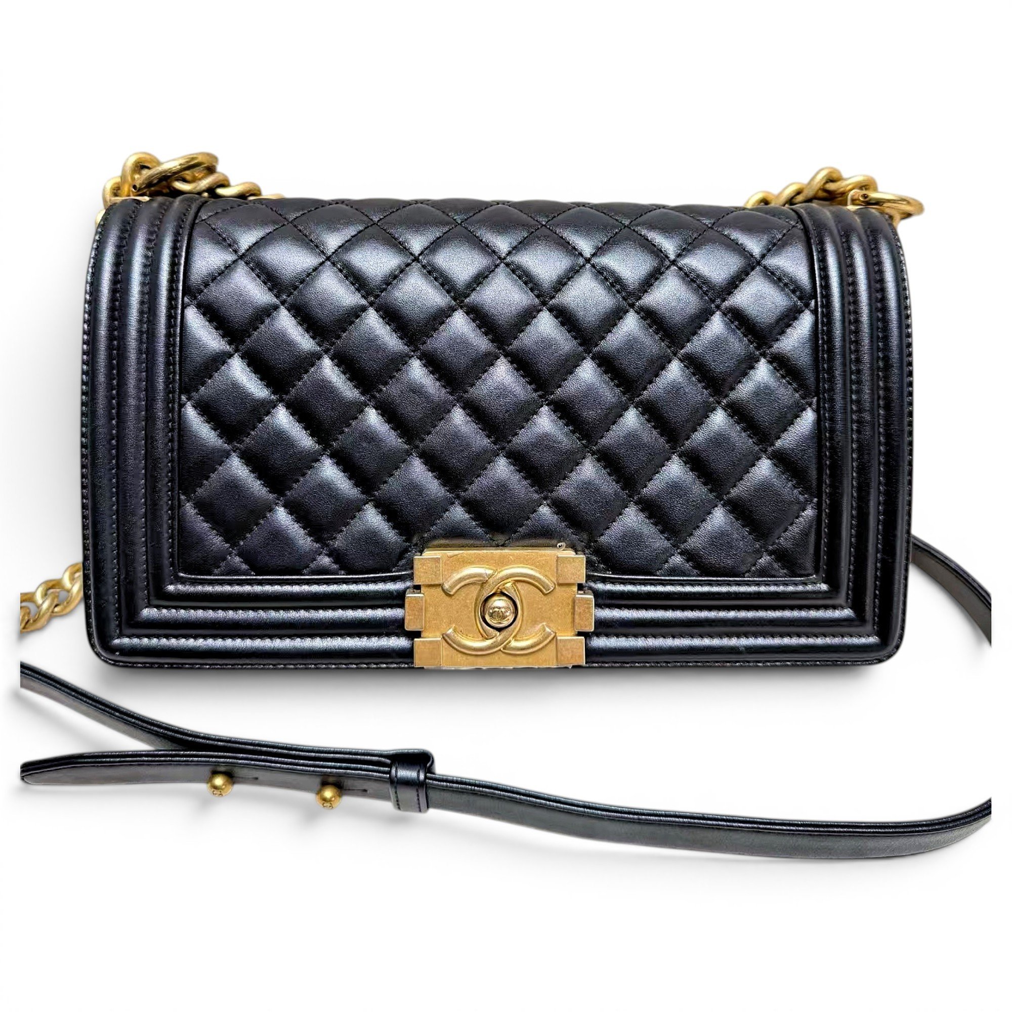 Boy leather handbag