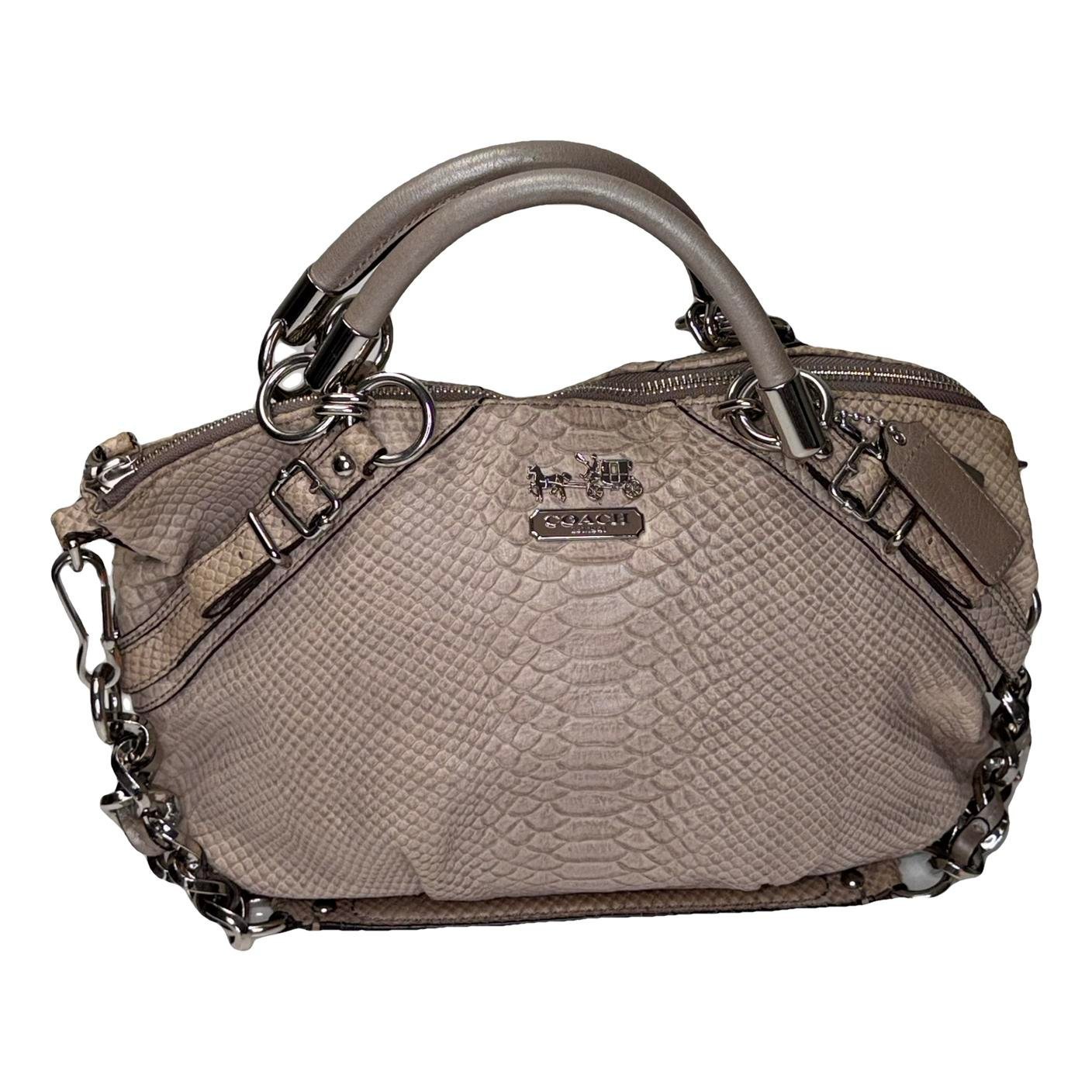 Signature Sufflette leather handbag