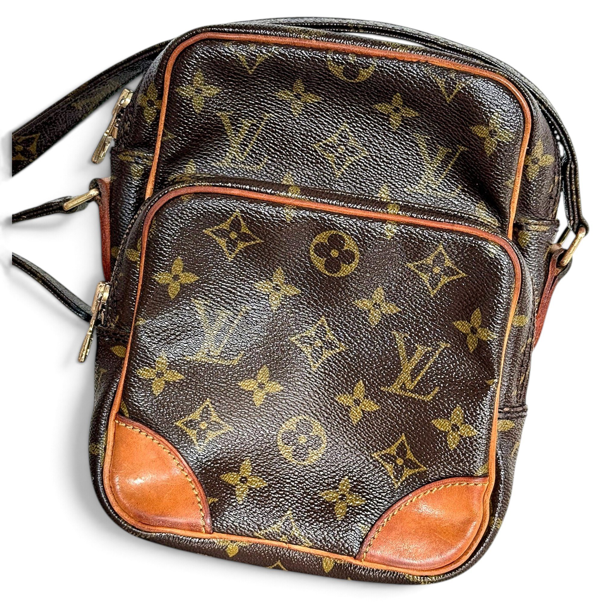 Louis Vuitton Amazon leather crossbody bag