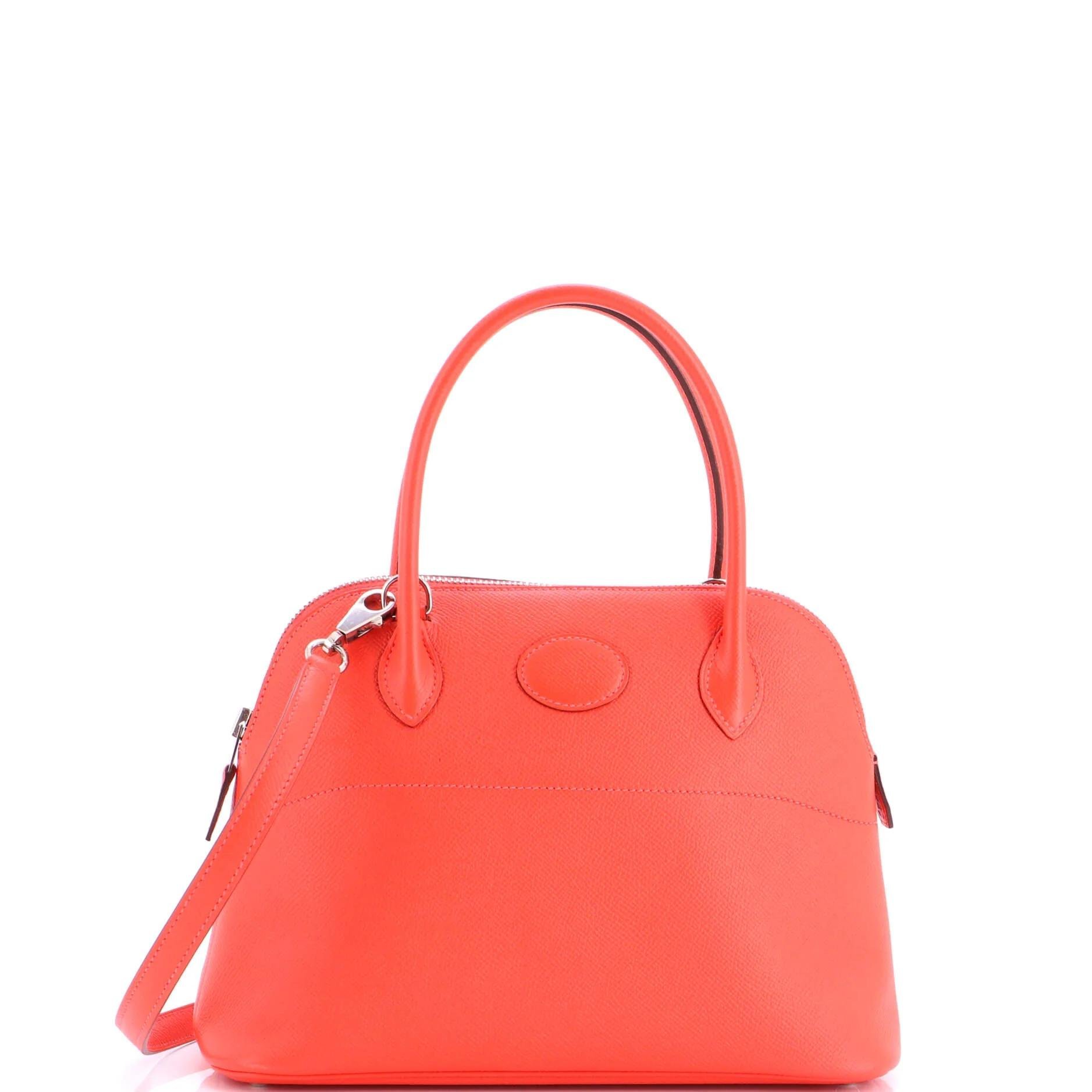 Leather satchel