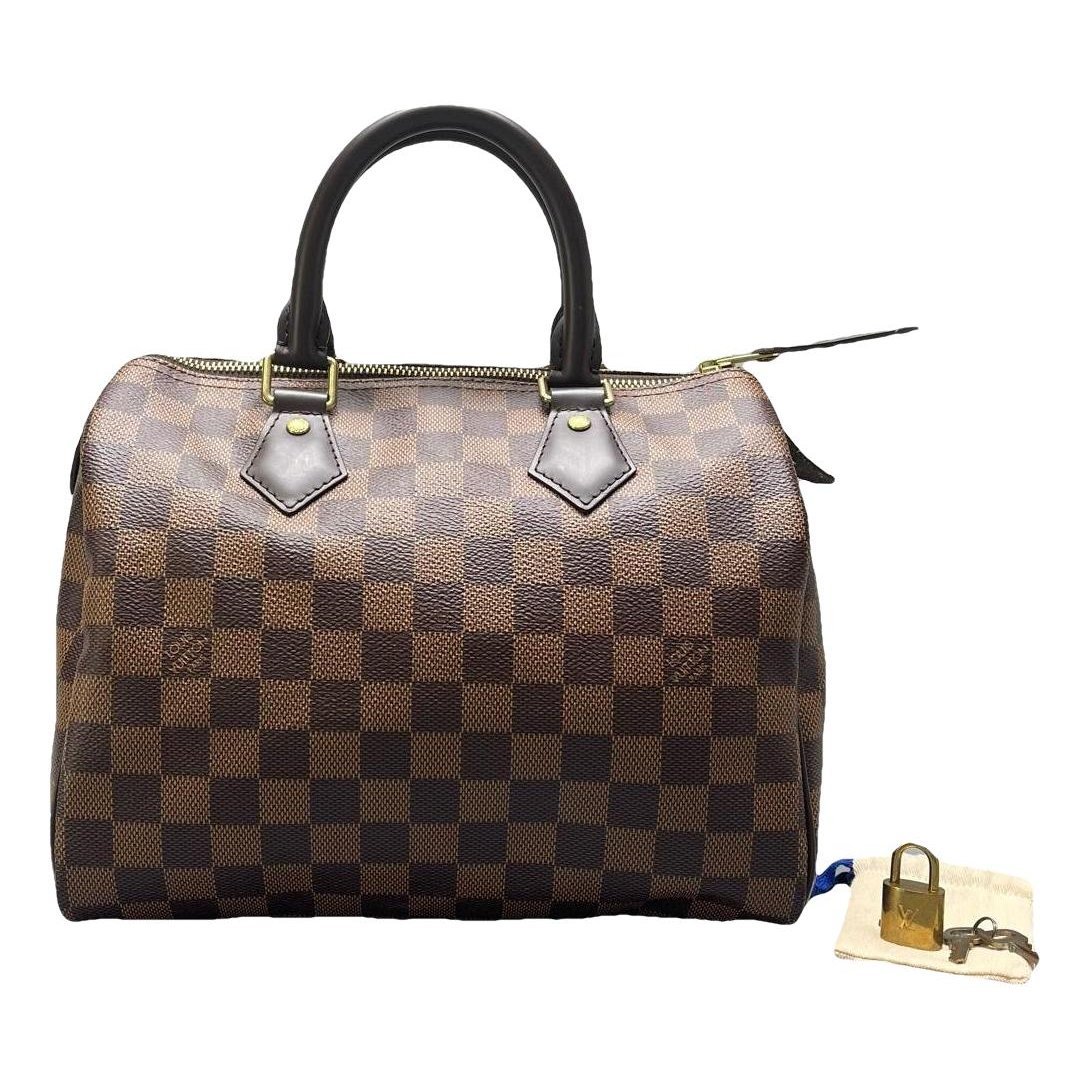 Speedy leather handbag