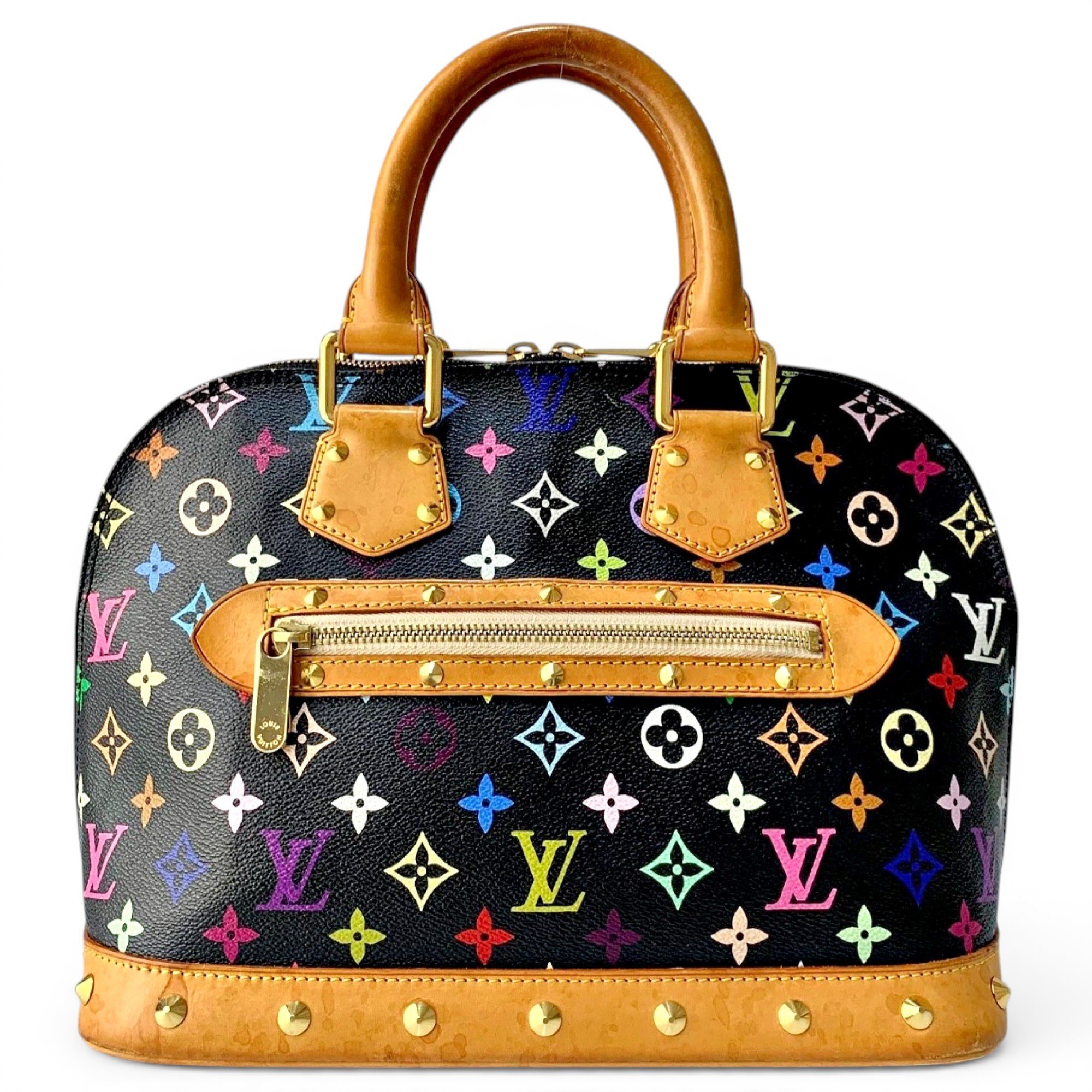 Alma leather handbag
