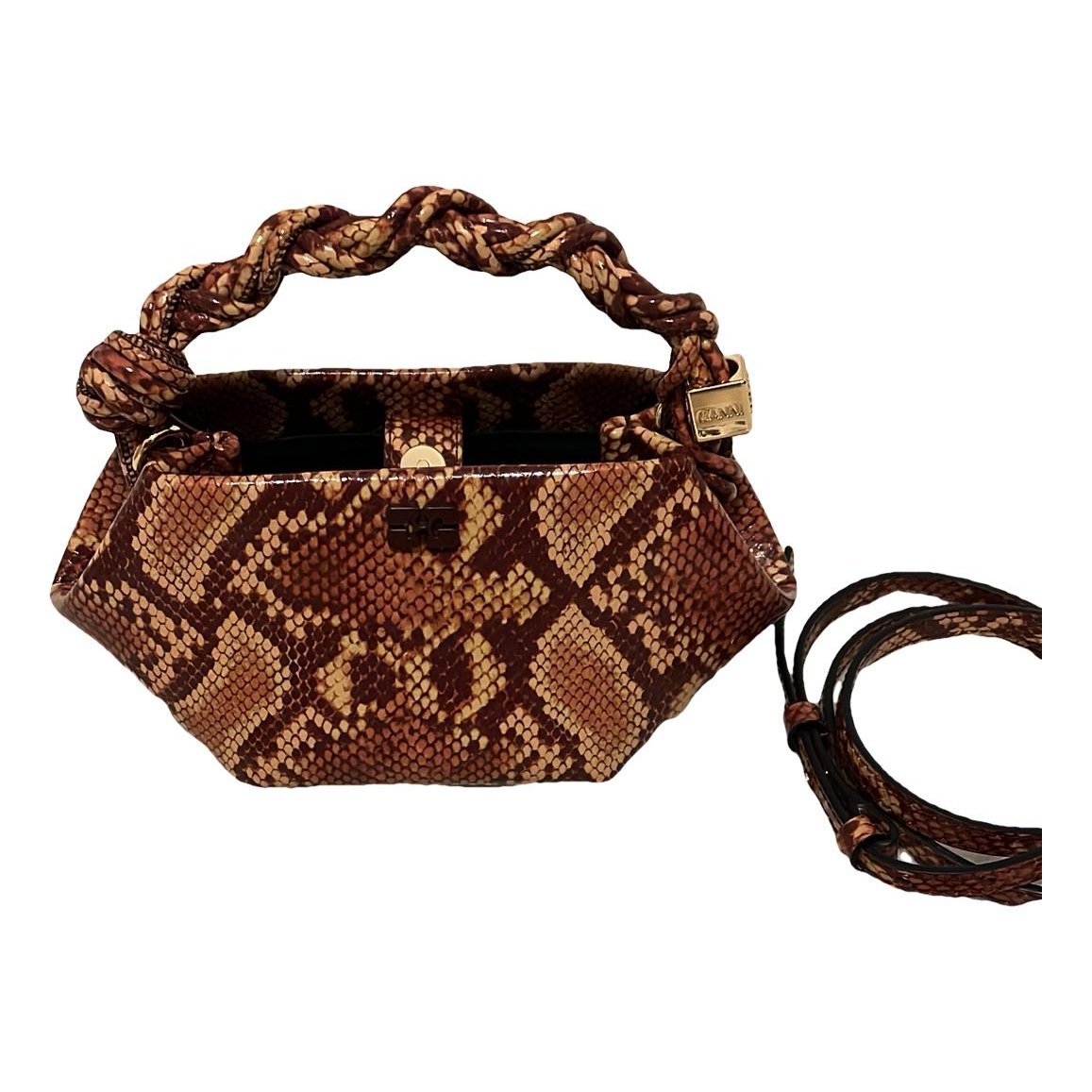 Bou patent leather crossbody bag