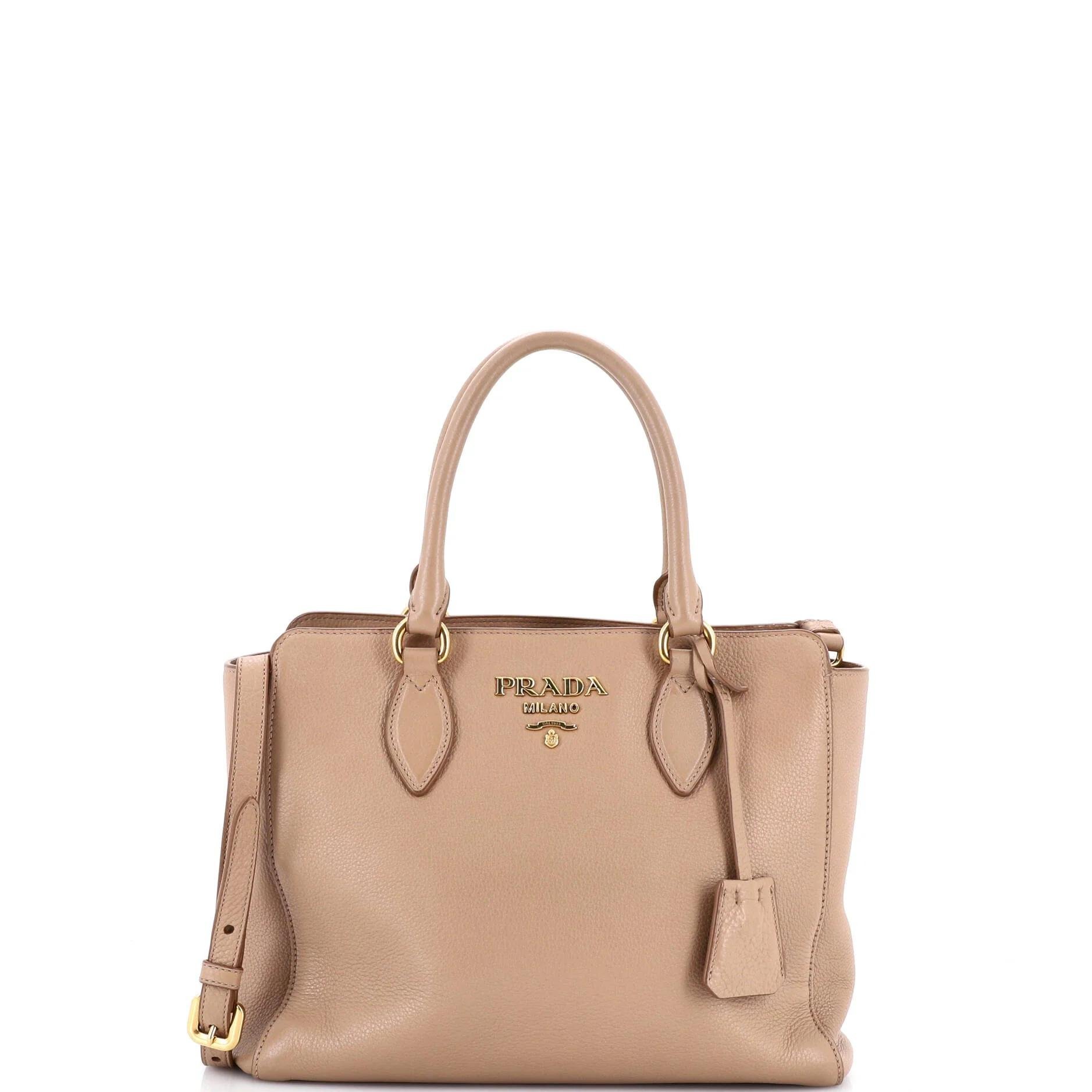 Leather tote
