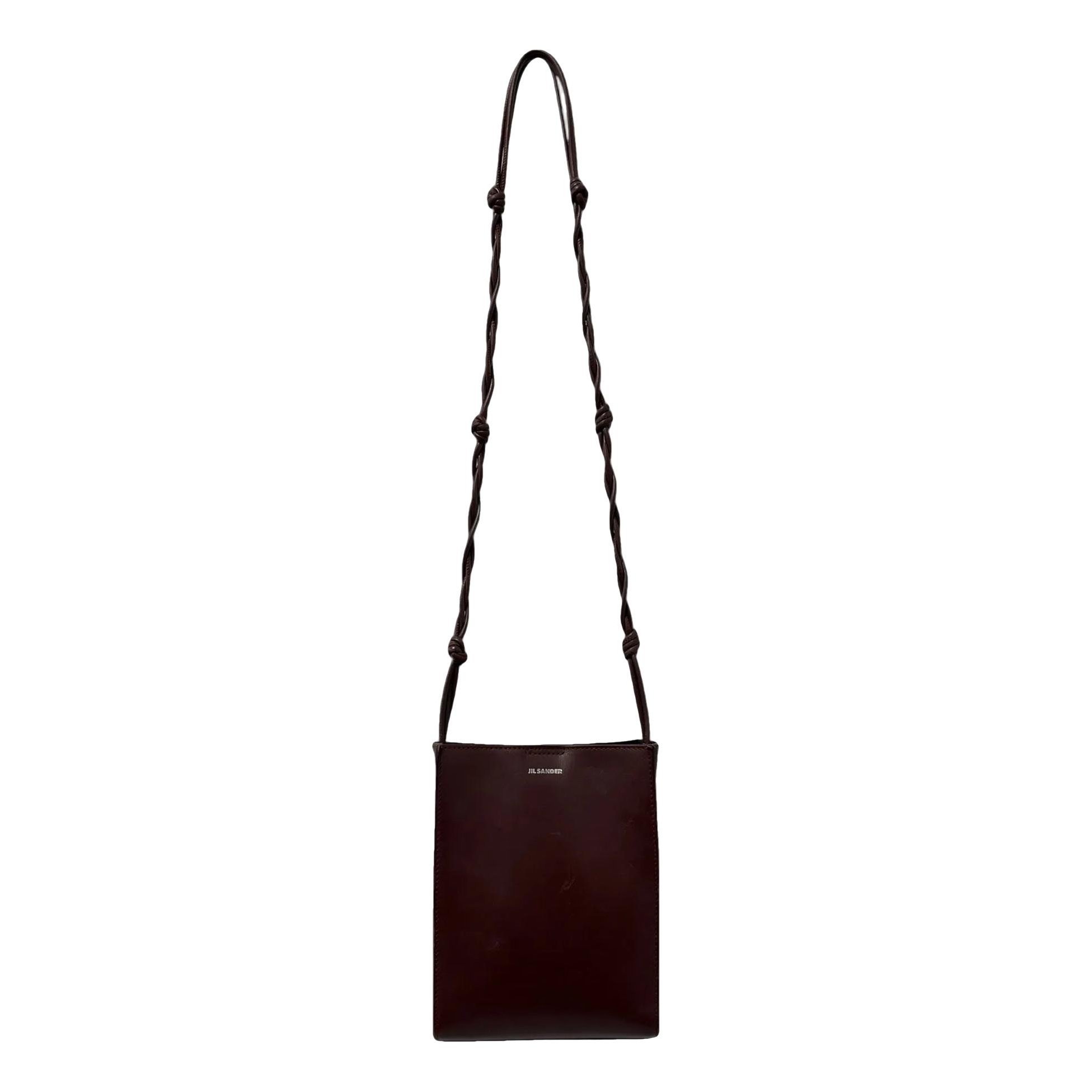 Tangle leather crossbody bag