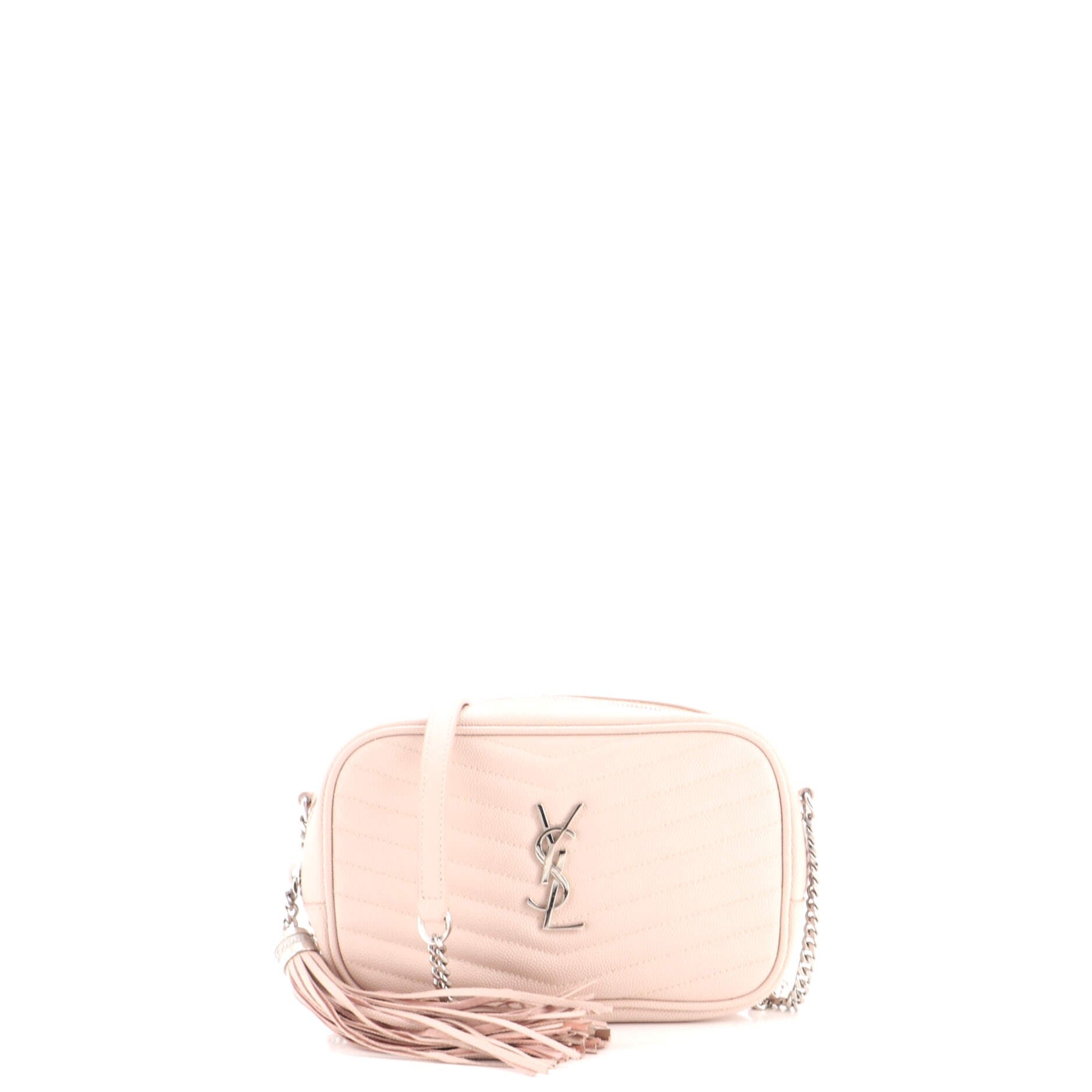 Lou Camera Bag Matelasse Chevron Leather Mini