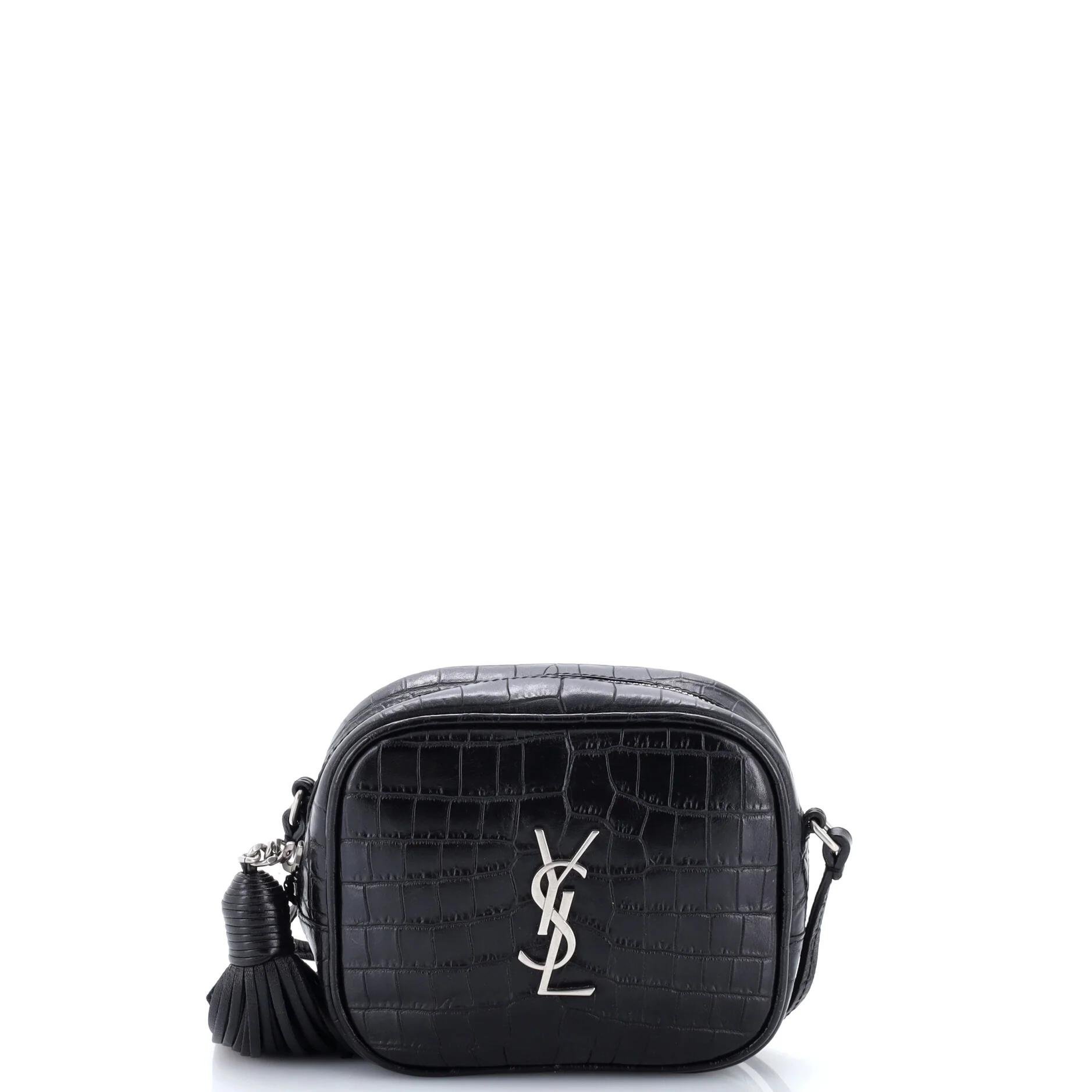 Leather crossbody bag