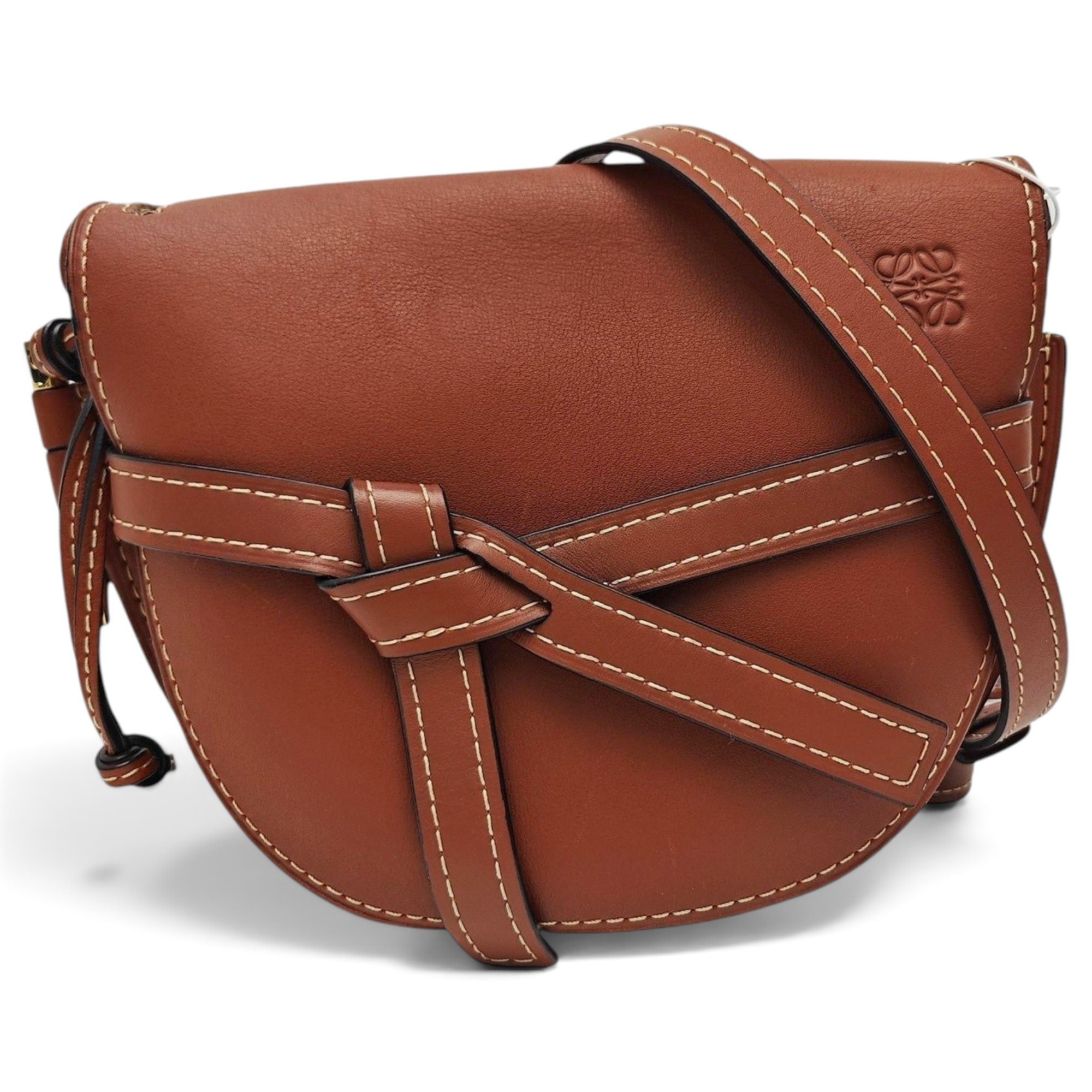 Gate leather handbag