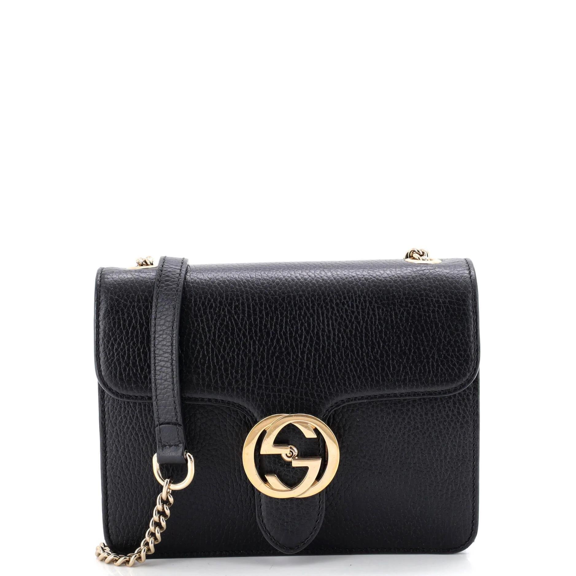 Leather crossbody bag