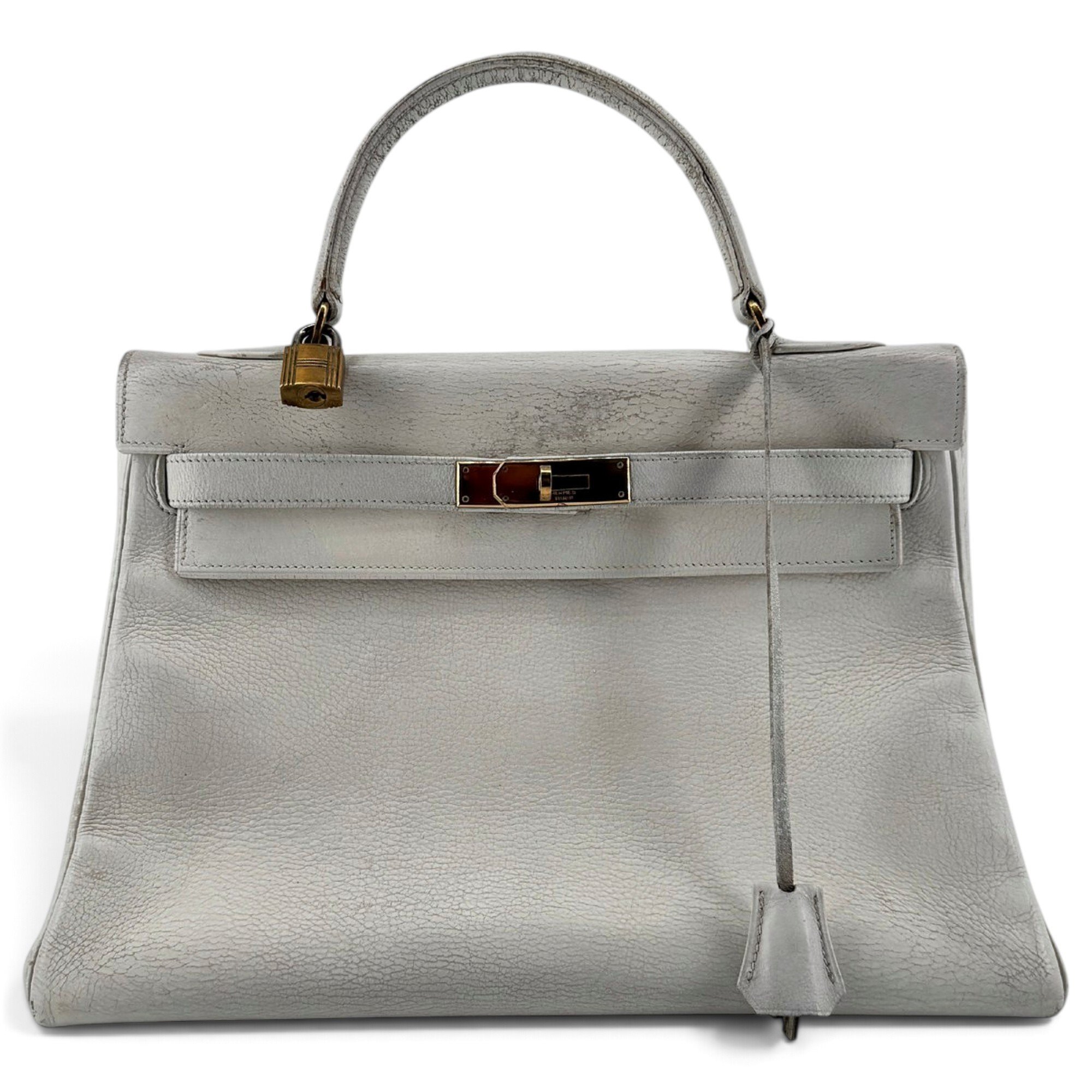 Kelly 32 leather handbag