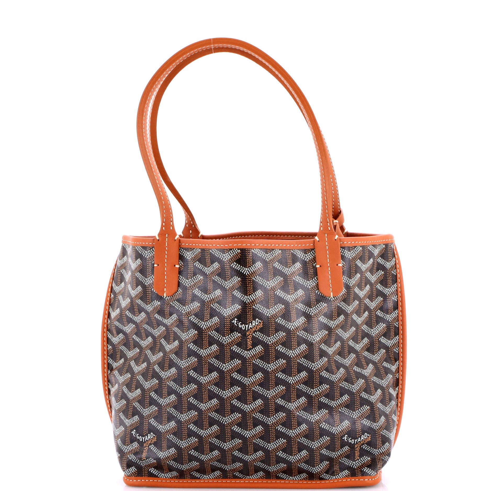 Goyard Anjou Reversible Tote Coated Canvas Mini