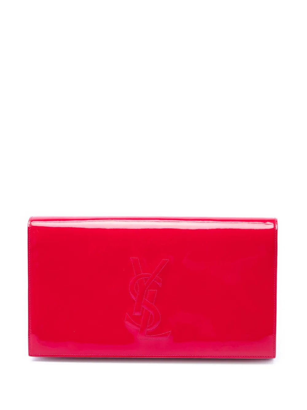 2013 Large Patent Belle De Jour clutch bag