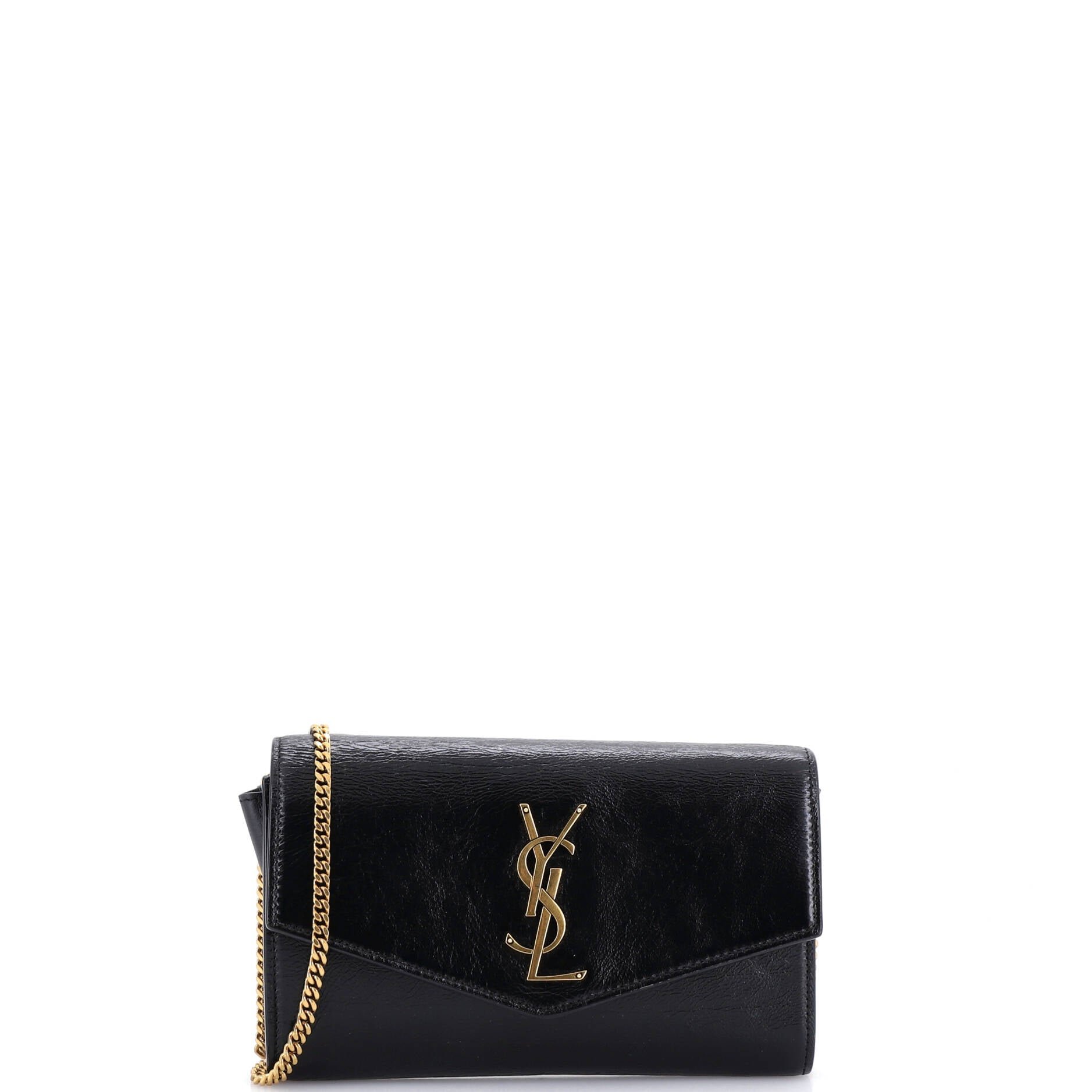 Uptown Chain Wallet Leather