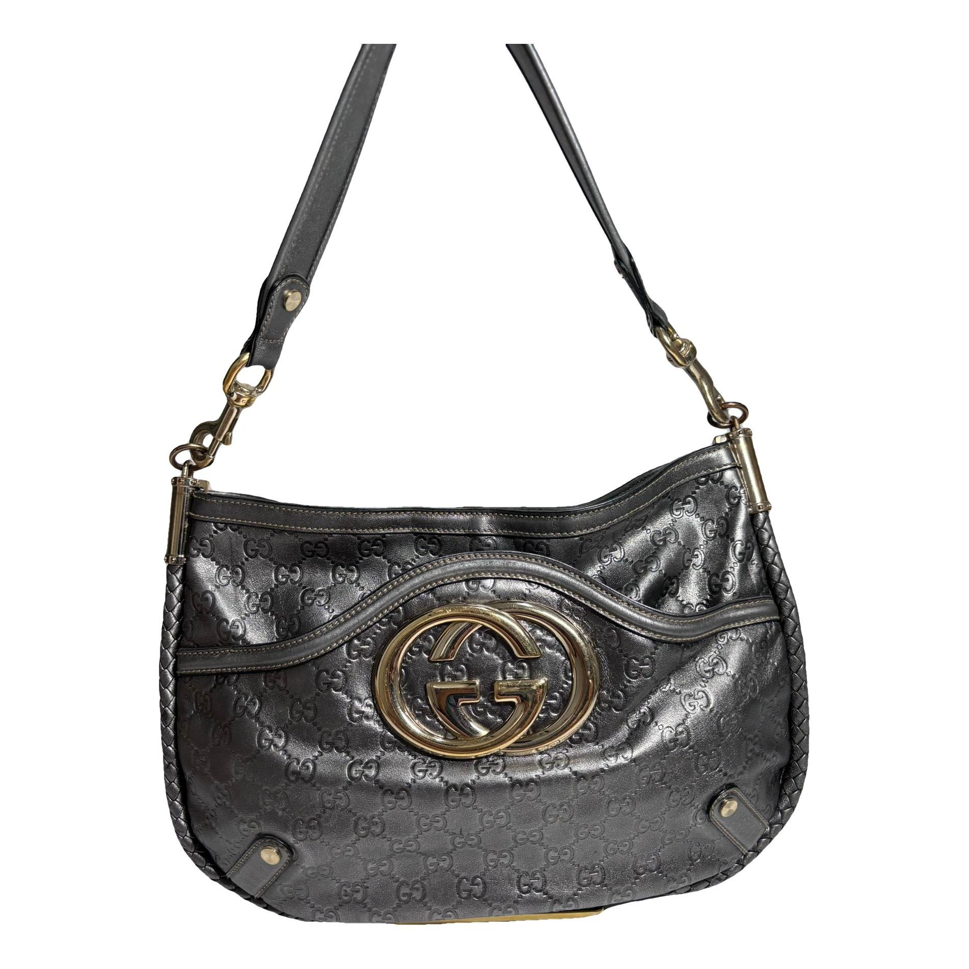 Britt leather handbag