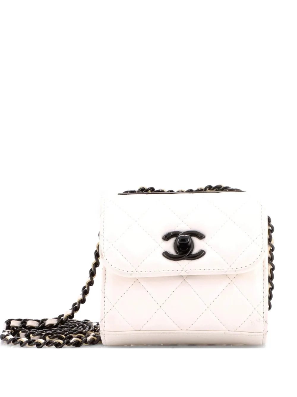 Trendy CC Clutch with Chain Quilted Lambskin Small crossbody bag