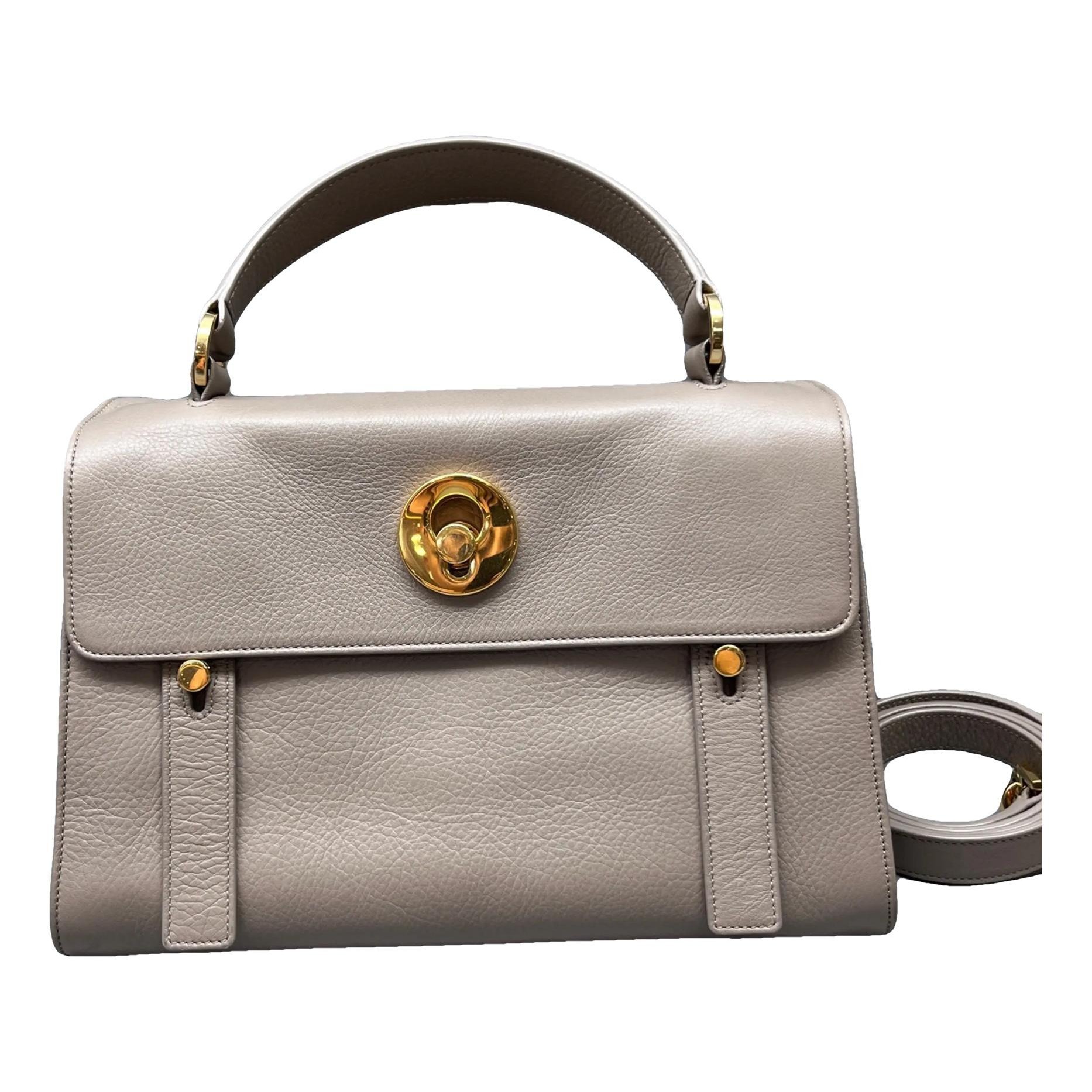 Leather crossbody bag