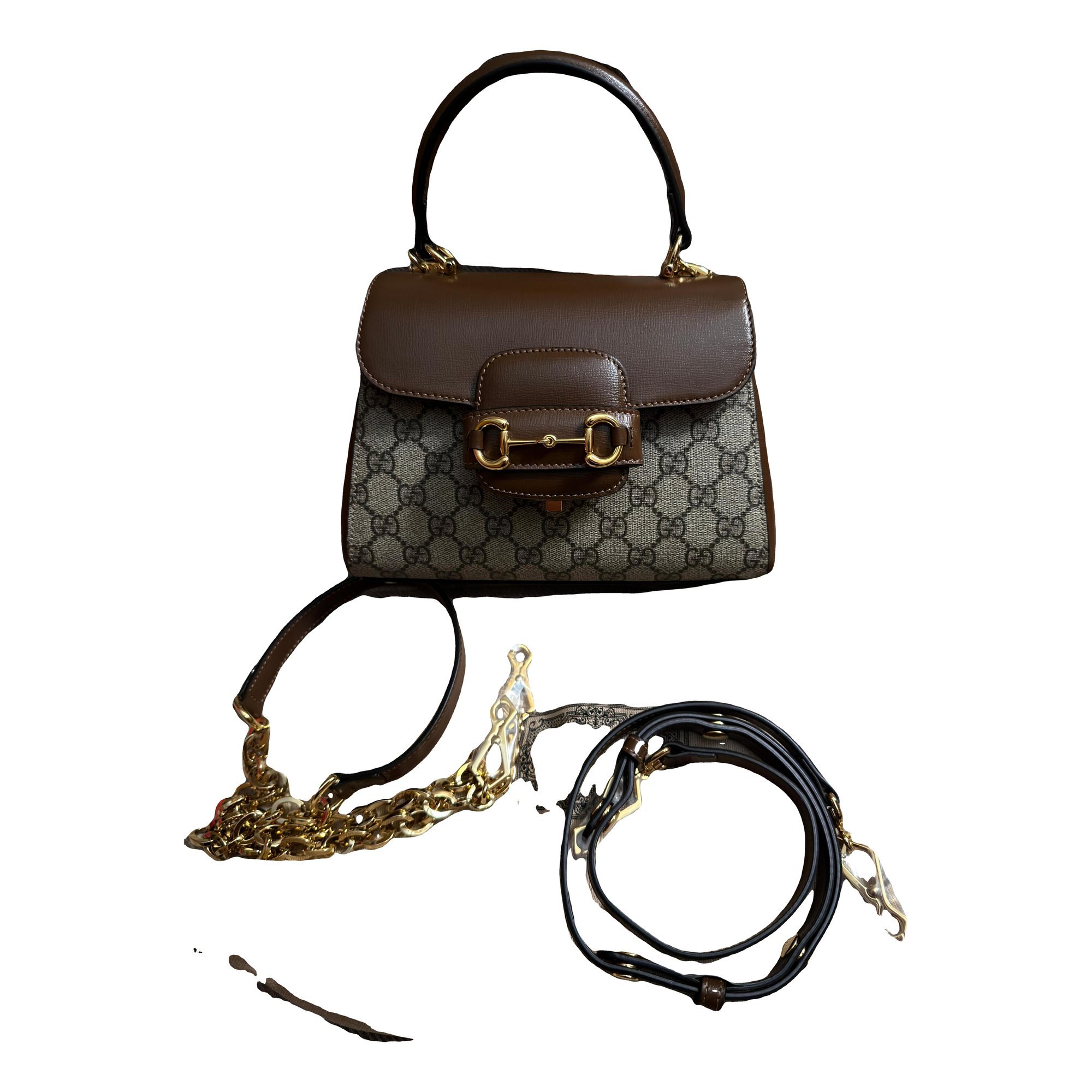 1955 leather handbag