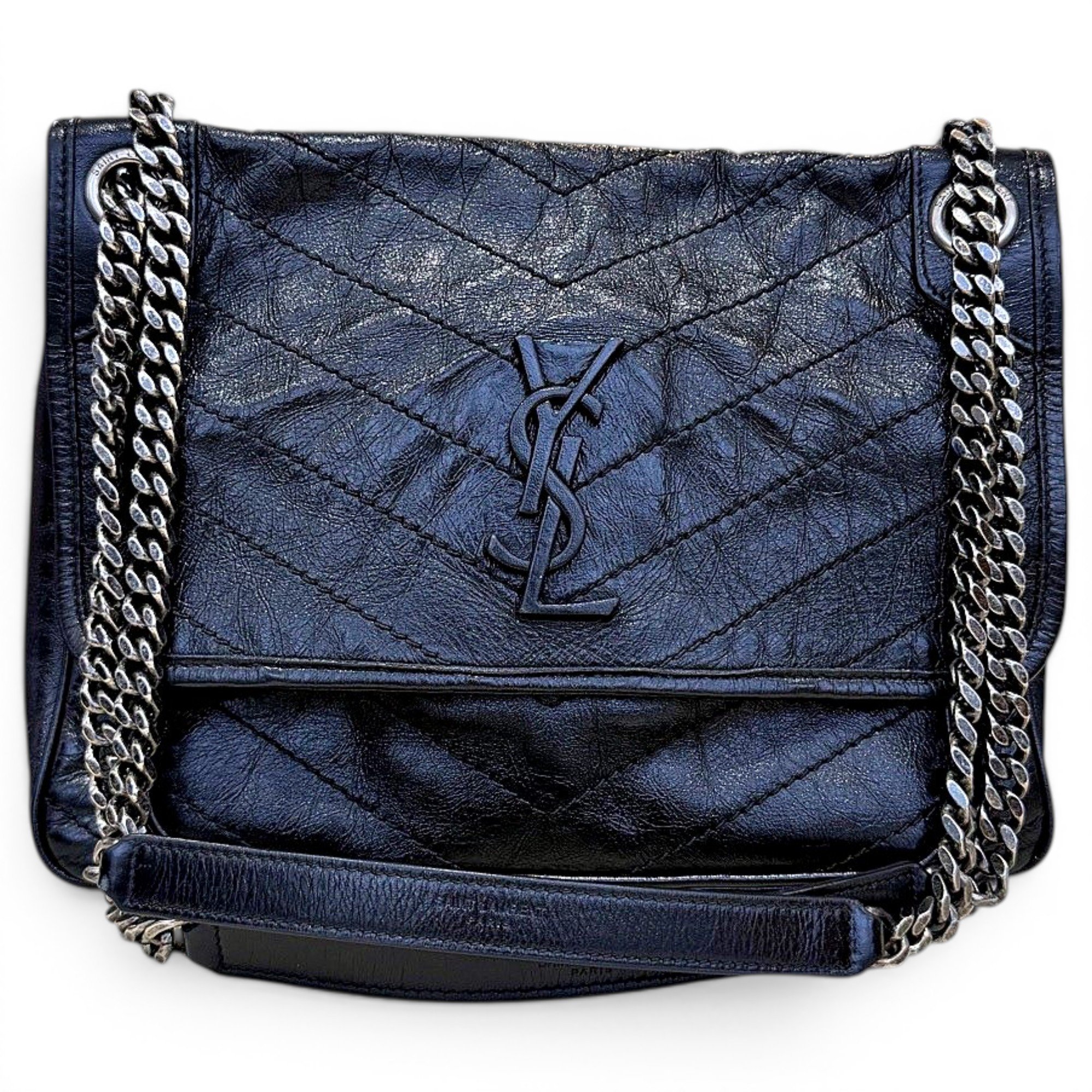 Niki leather crossbody bag
