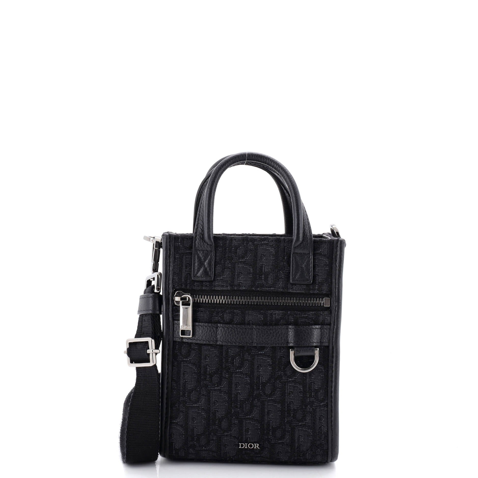 Safari North South Convertible Tote Oblique Canvas Mini