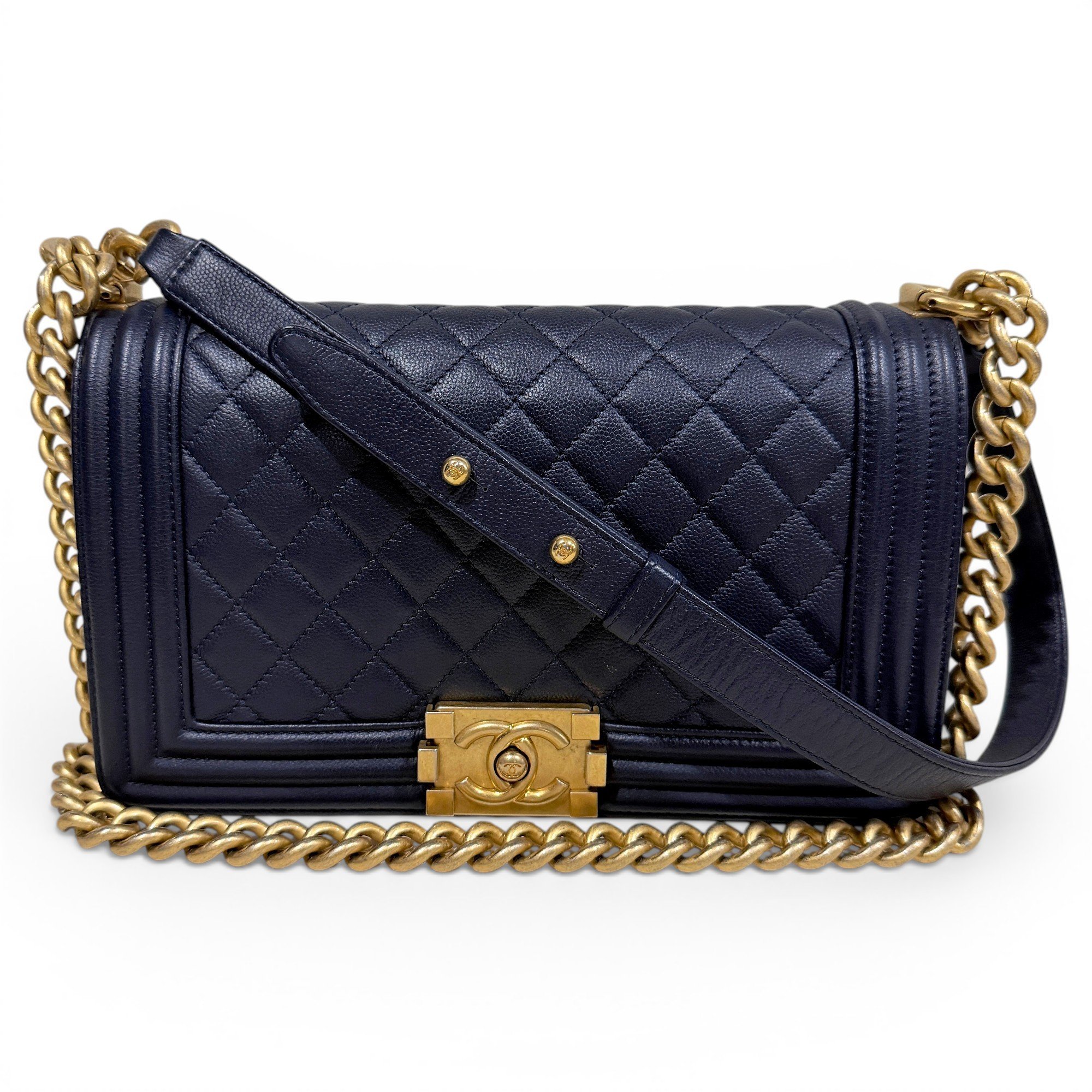 Boy leather handbag