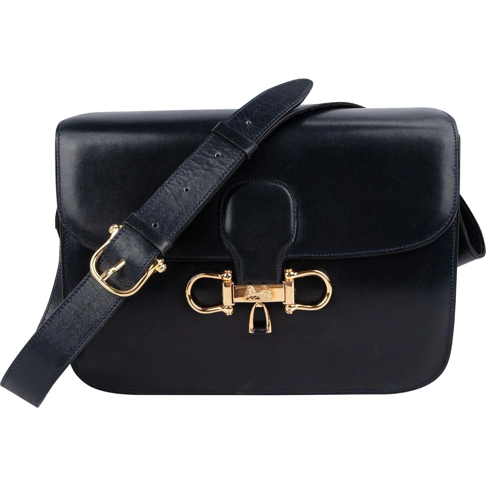 Triomphe leather handbag