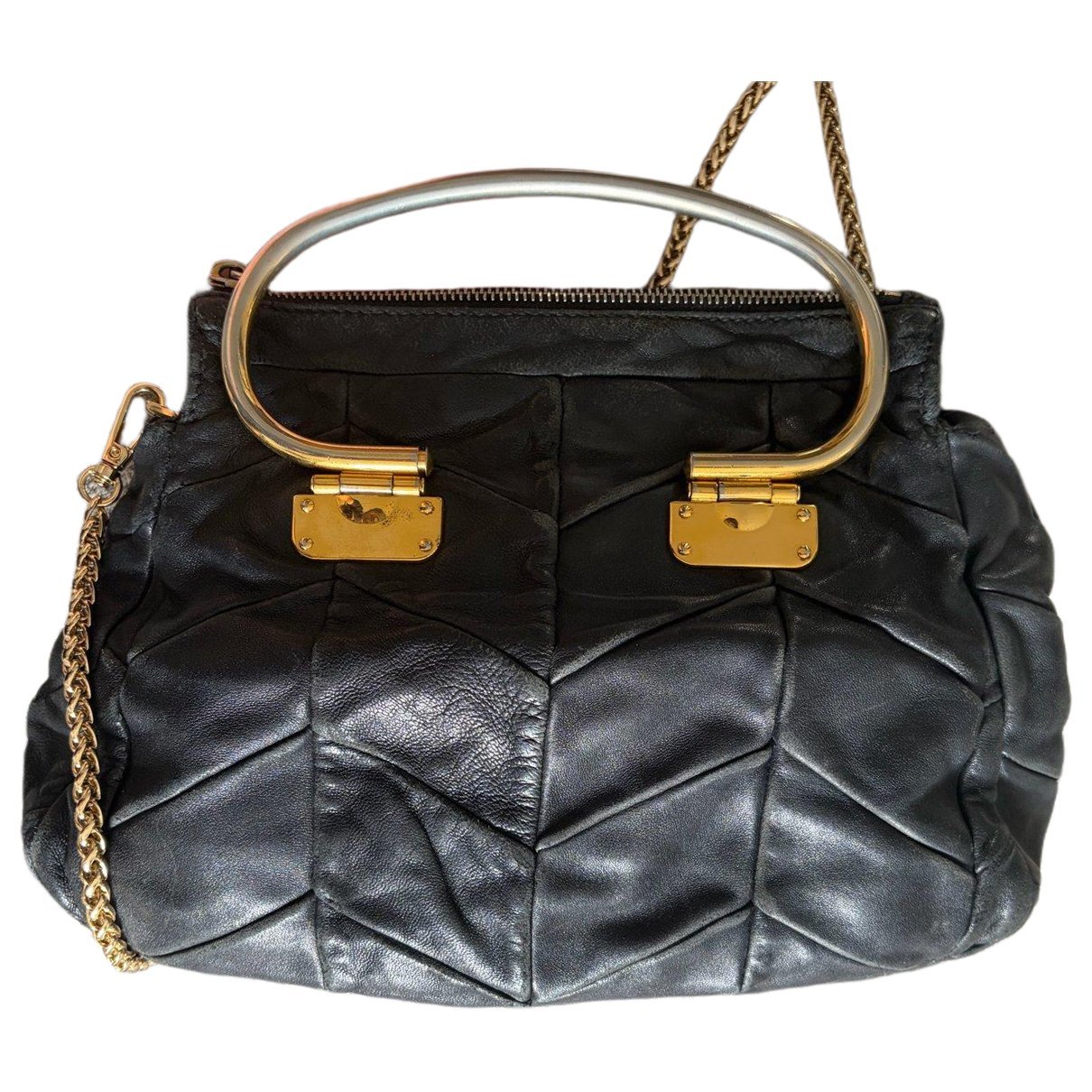 Leather handbag