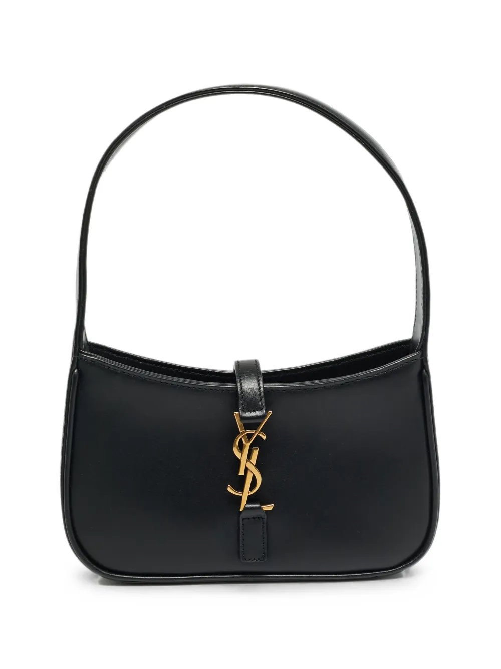mini LE 5 À 7 leather shoulder bag