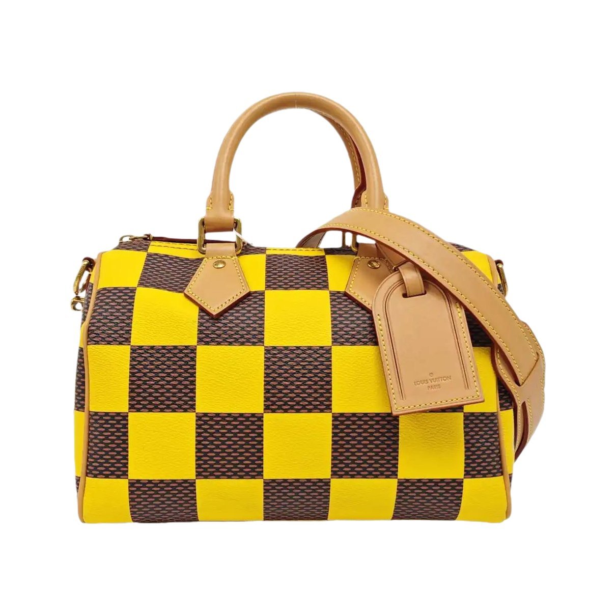 Louis Vuitton Nano Speedy / Mini HL leather handbag