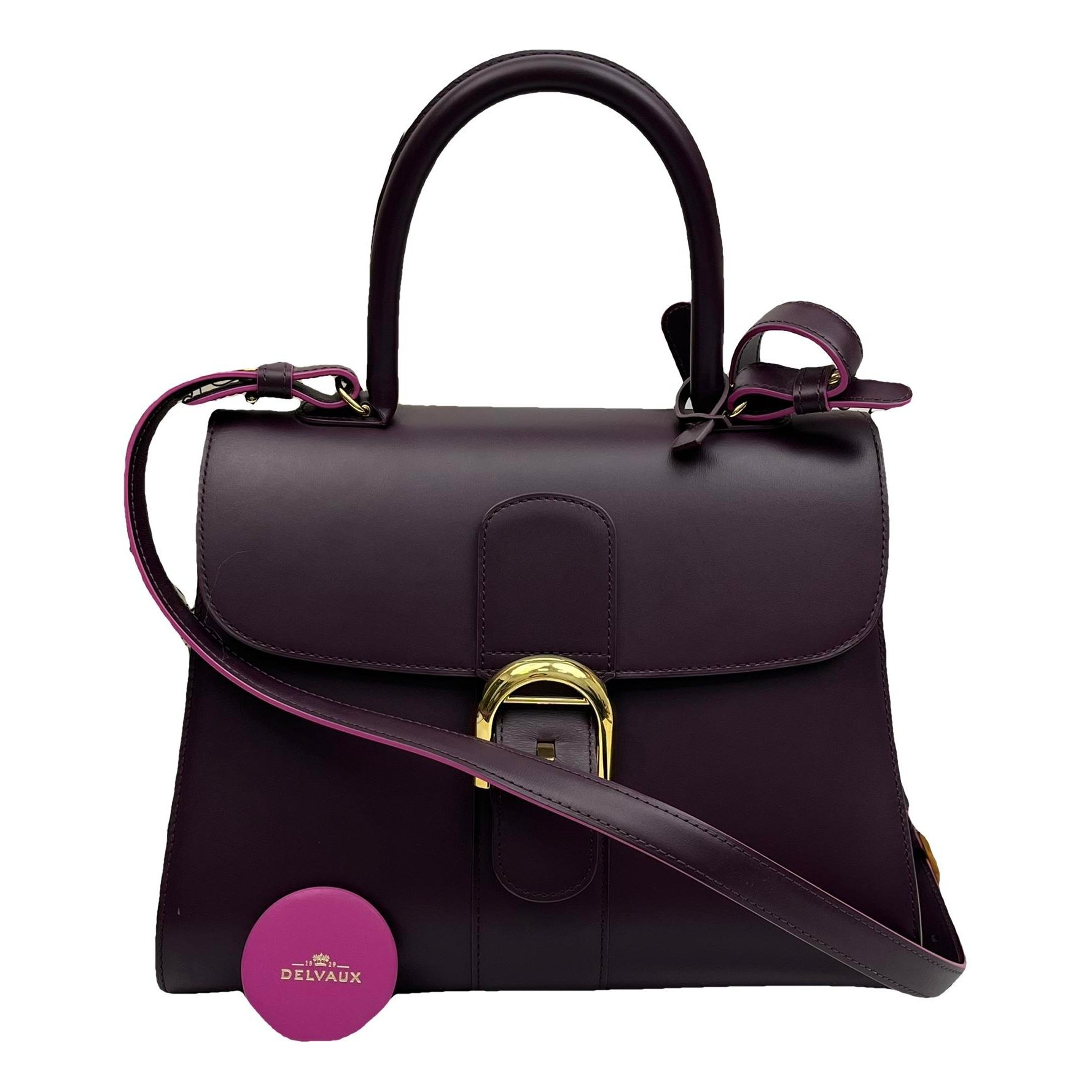 Brillant leather handbag