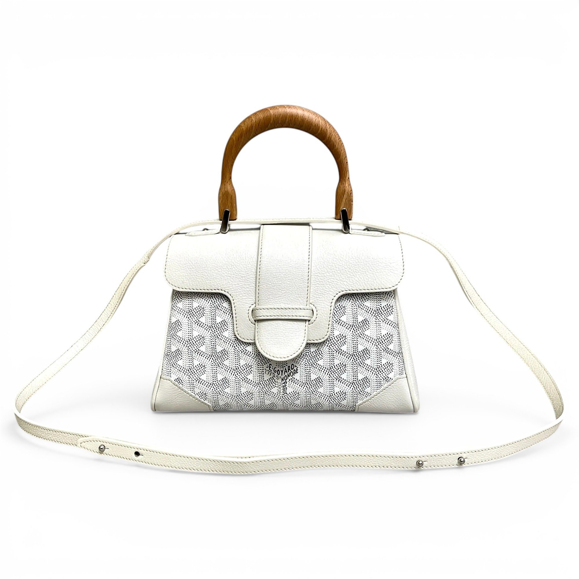 Goyard Saïgon leather crossbody bag
