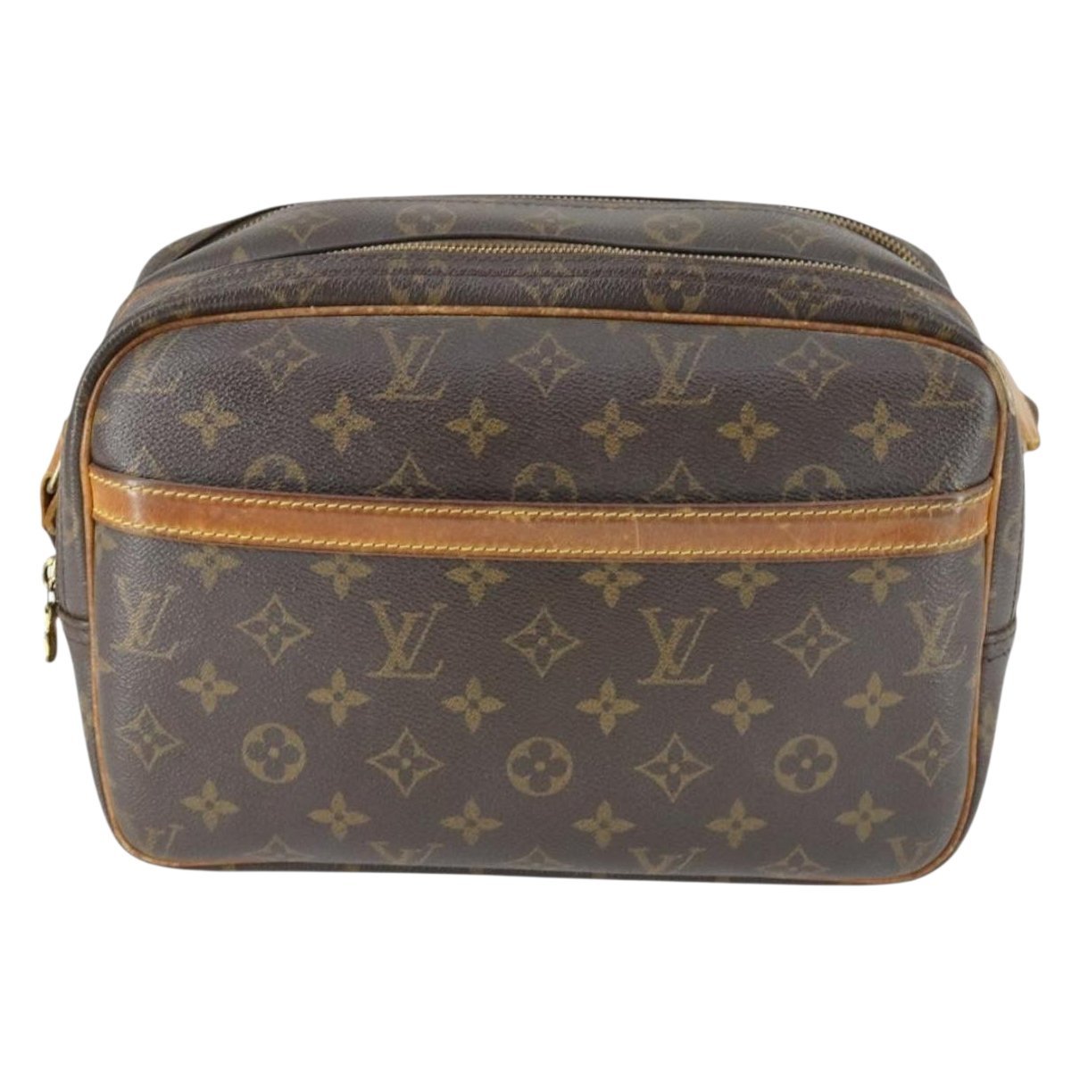 Reporter leather handbag