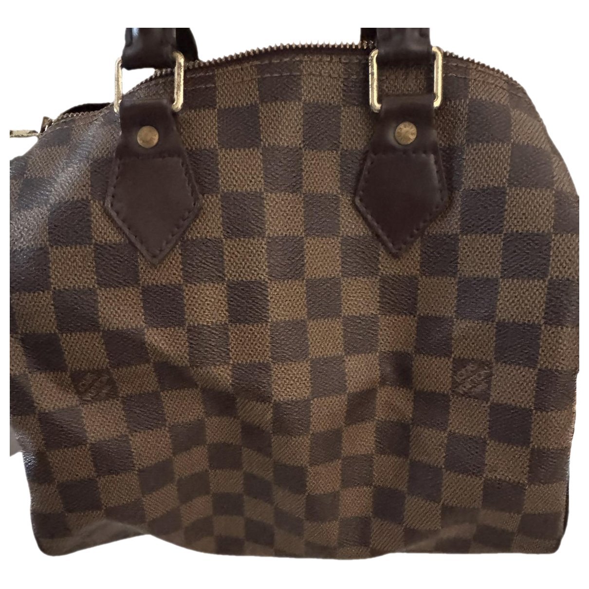 Speedy leather handbag