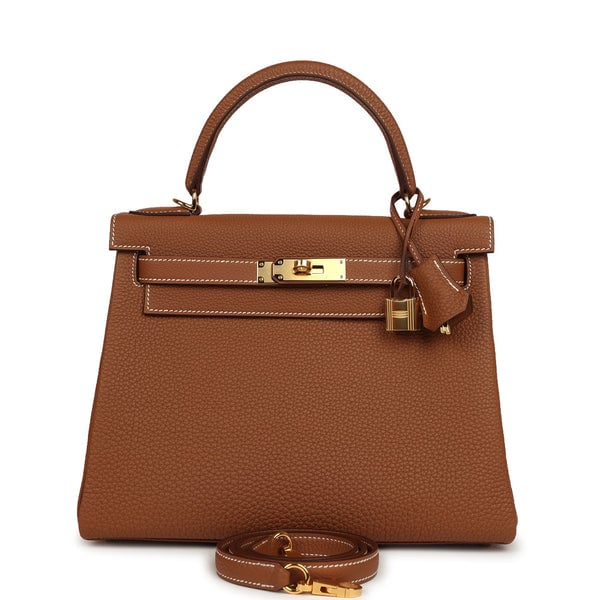 Hermes Hermes Kelly Retourne 28 Gold Togo Gold Hardware