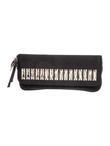 Princy Crystal-Embellished Clutch