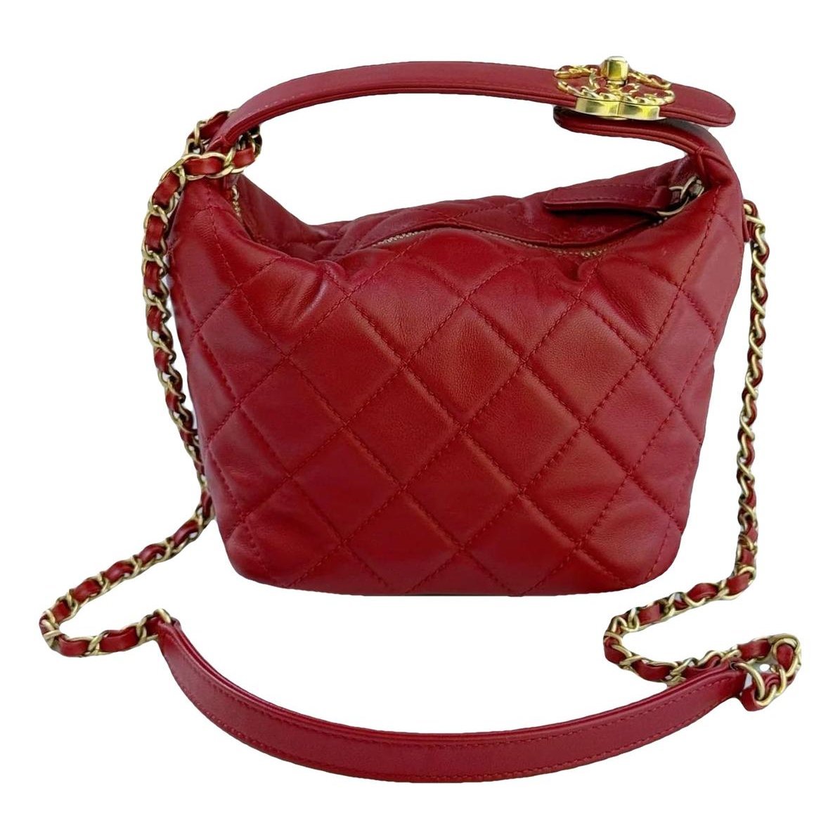 Leather mini bag