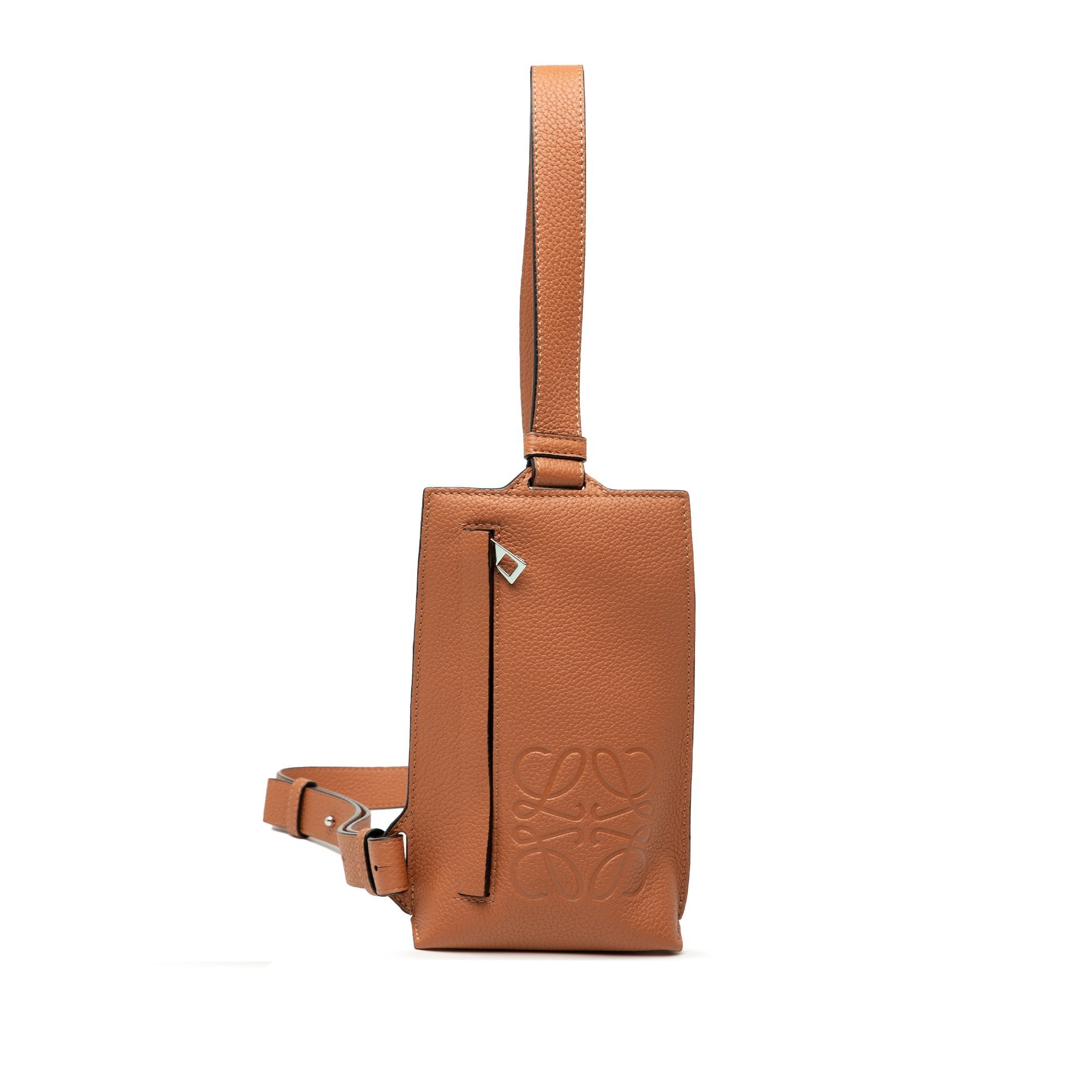 Leather crossbody bag