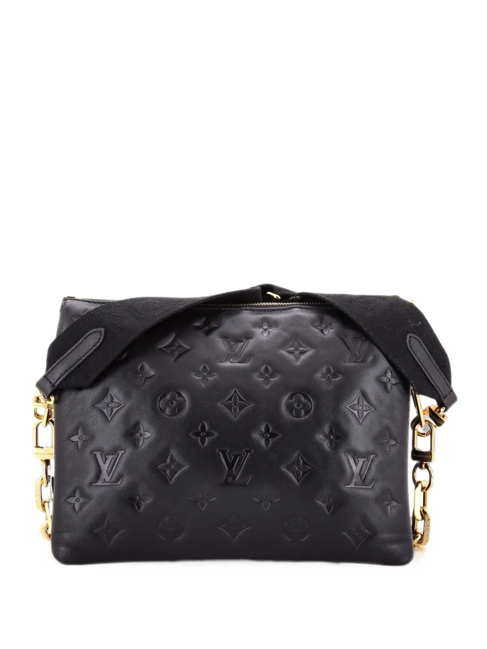 Coussin Bag Monogram Embossed Lambskin PM crossbody bag
