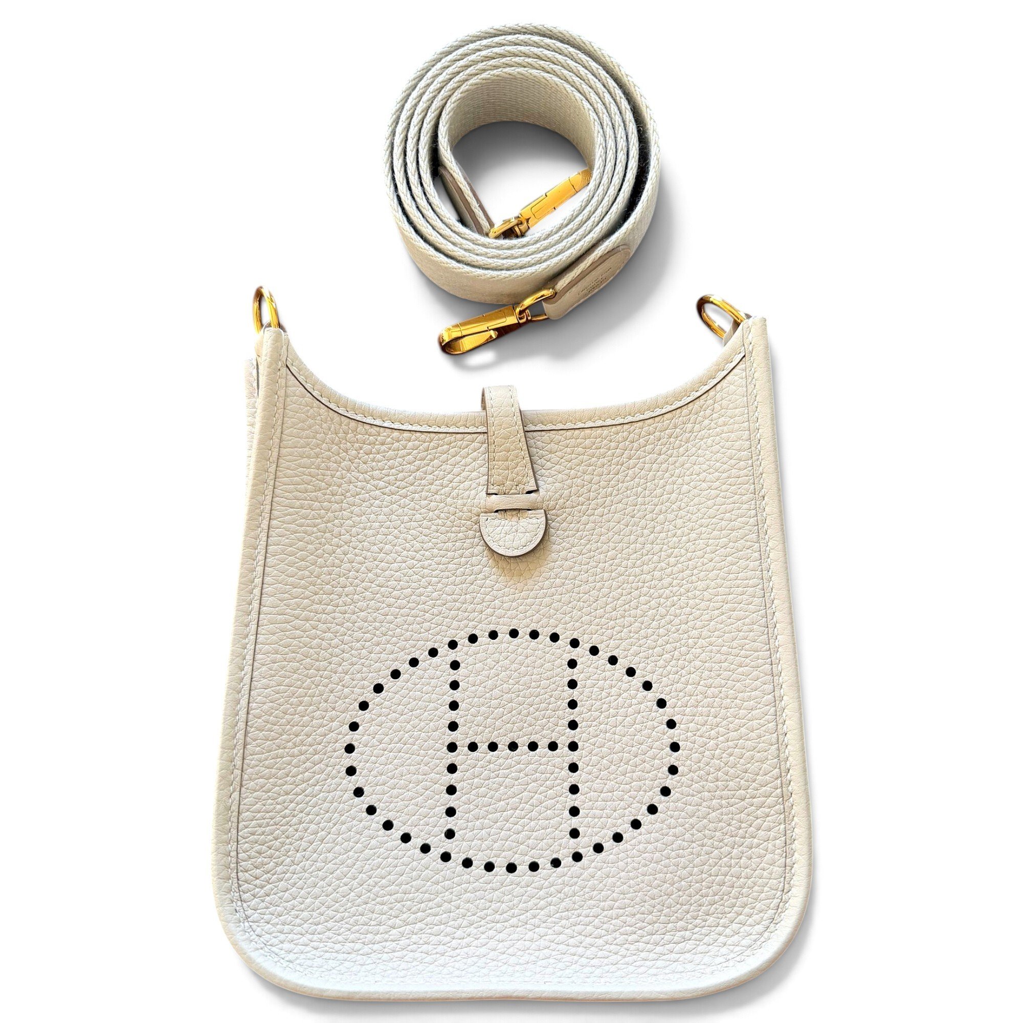 Evelyne leather crossbody bag