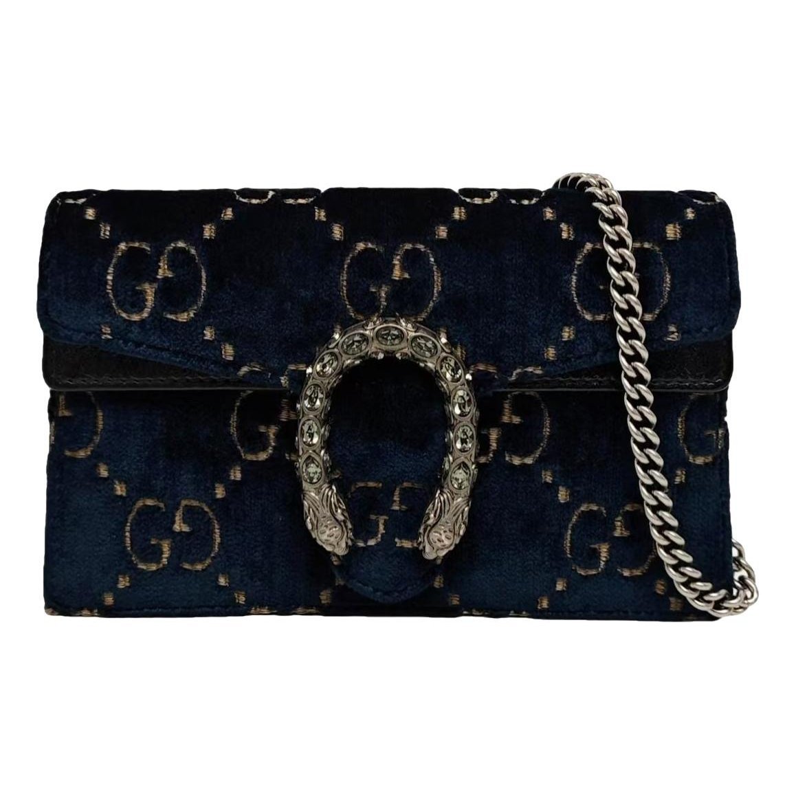 Dionysus Super Mini velvet mini bag