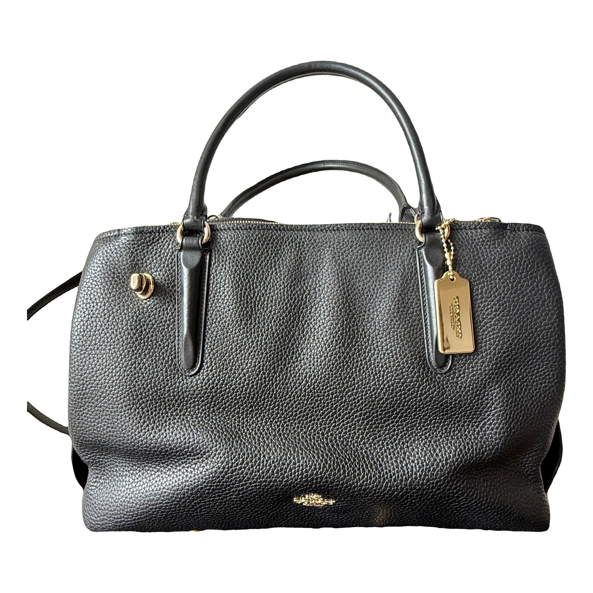 Leather handbag