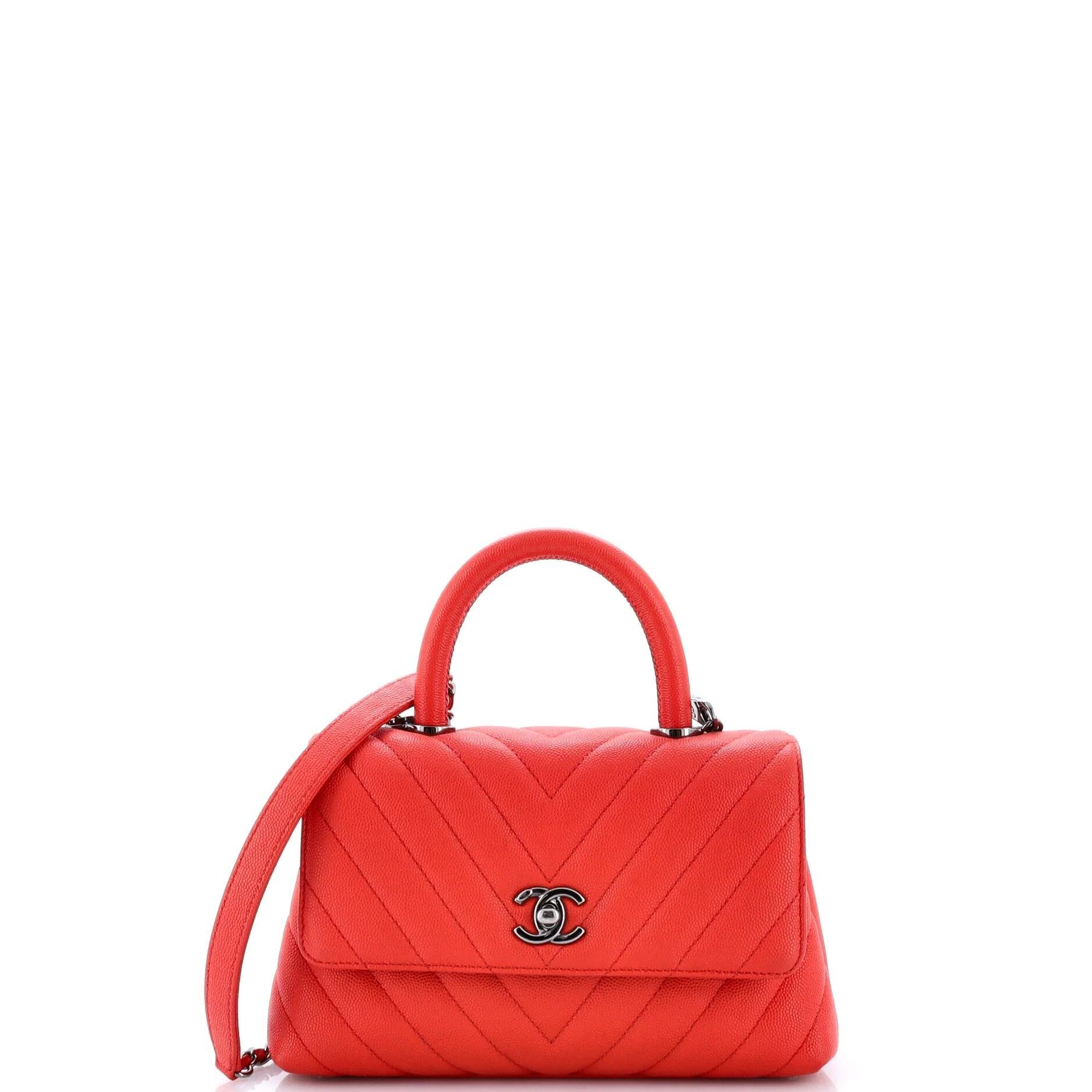 Leather handbag