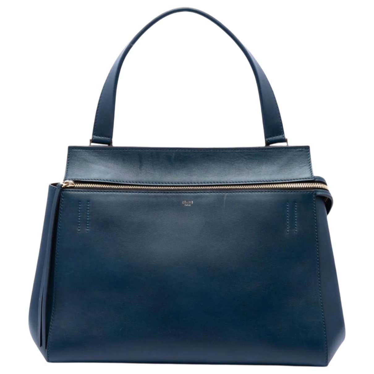 Edge leather handbag