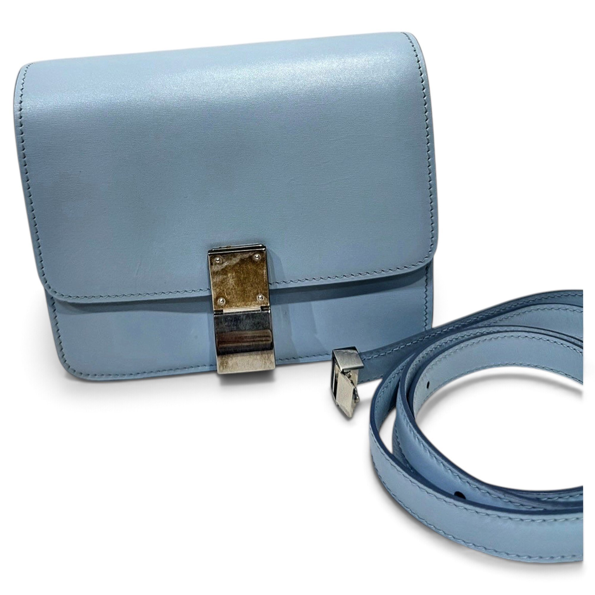Classic leather handbag