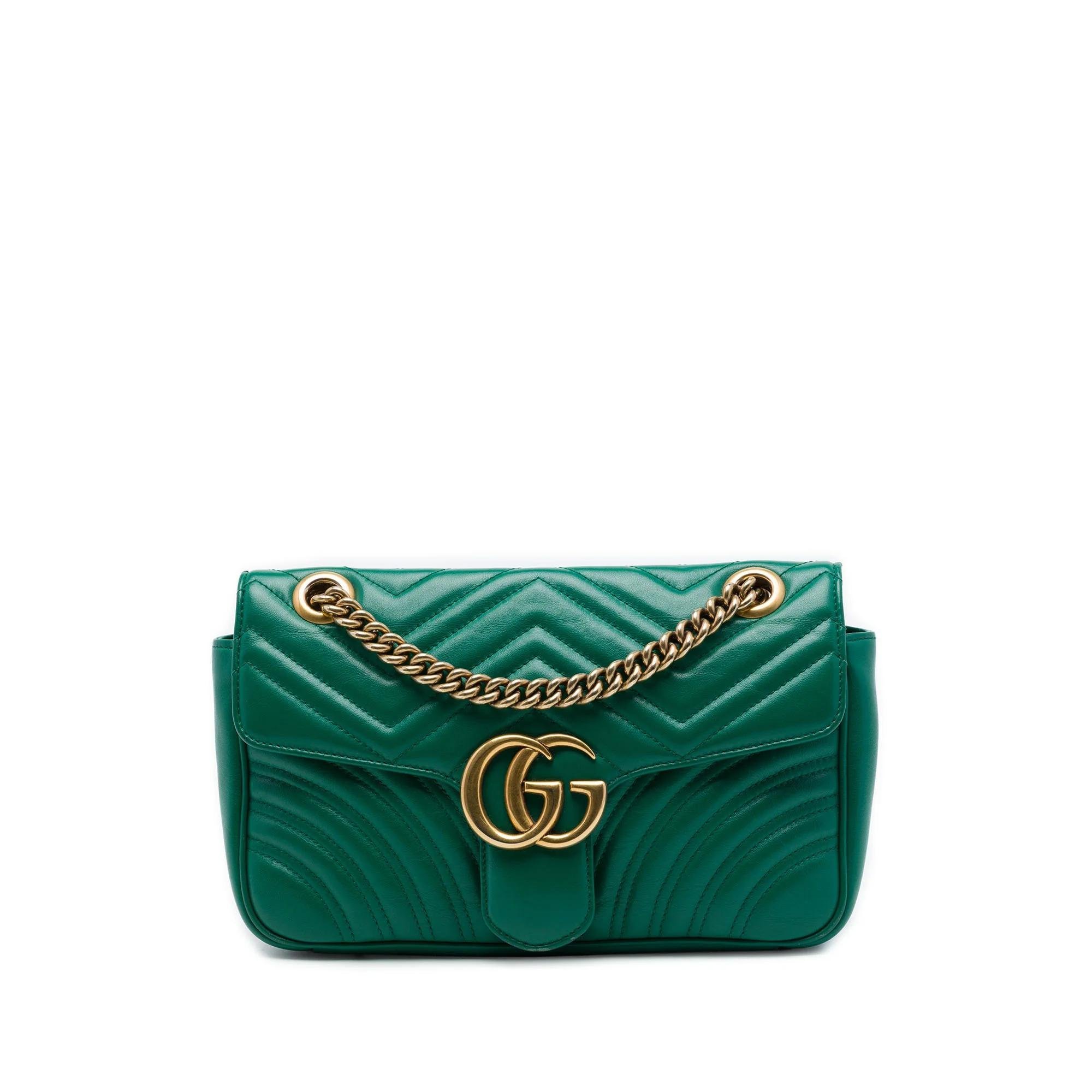 GG Marmont pony-style calfskin handbag