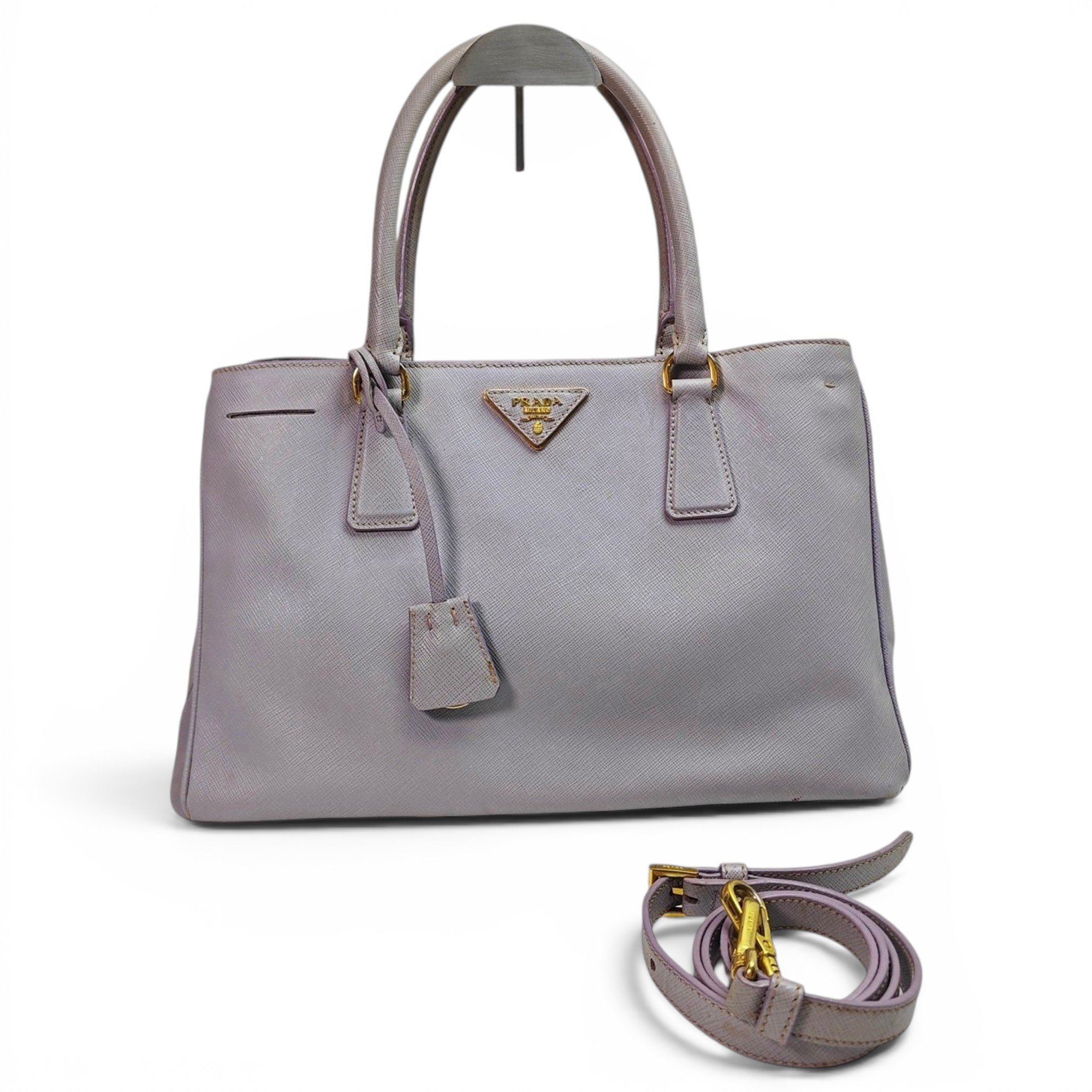 Galleria leather handbag